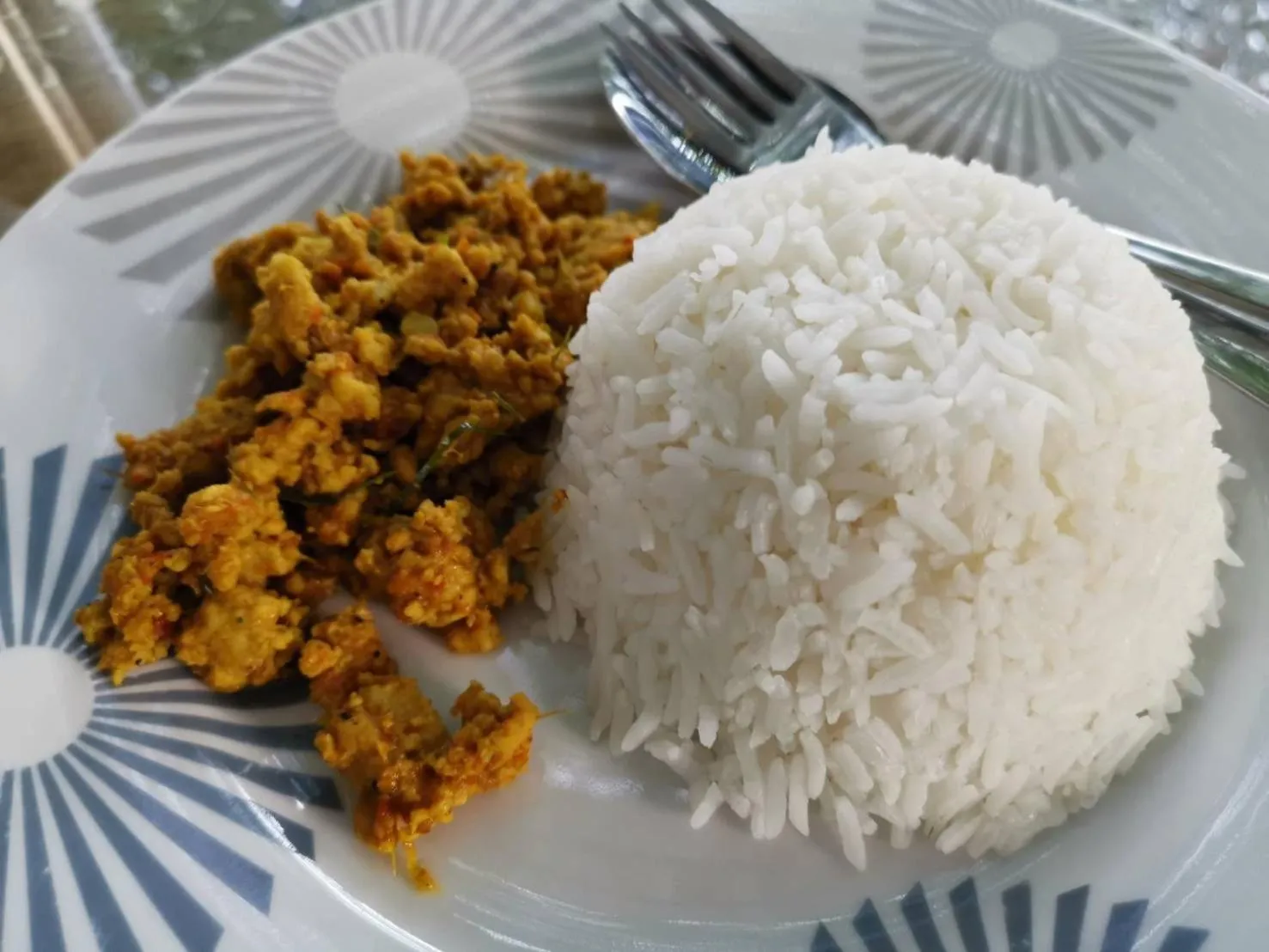 Breakfast in ibeyond Apartment Romklao Suvarnabhumi