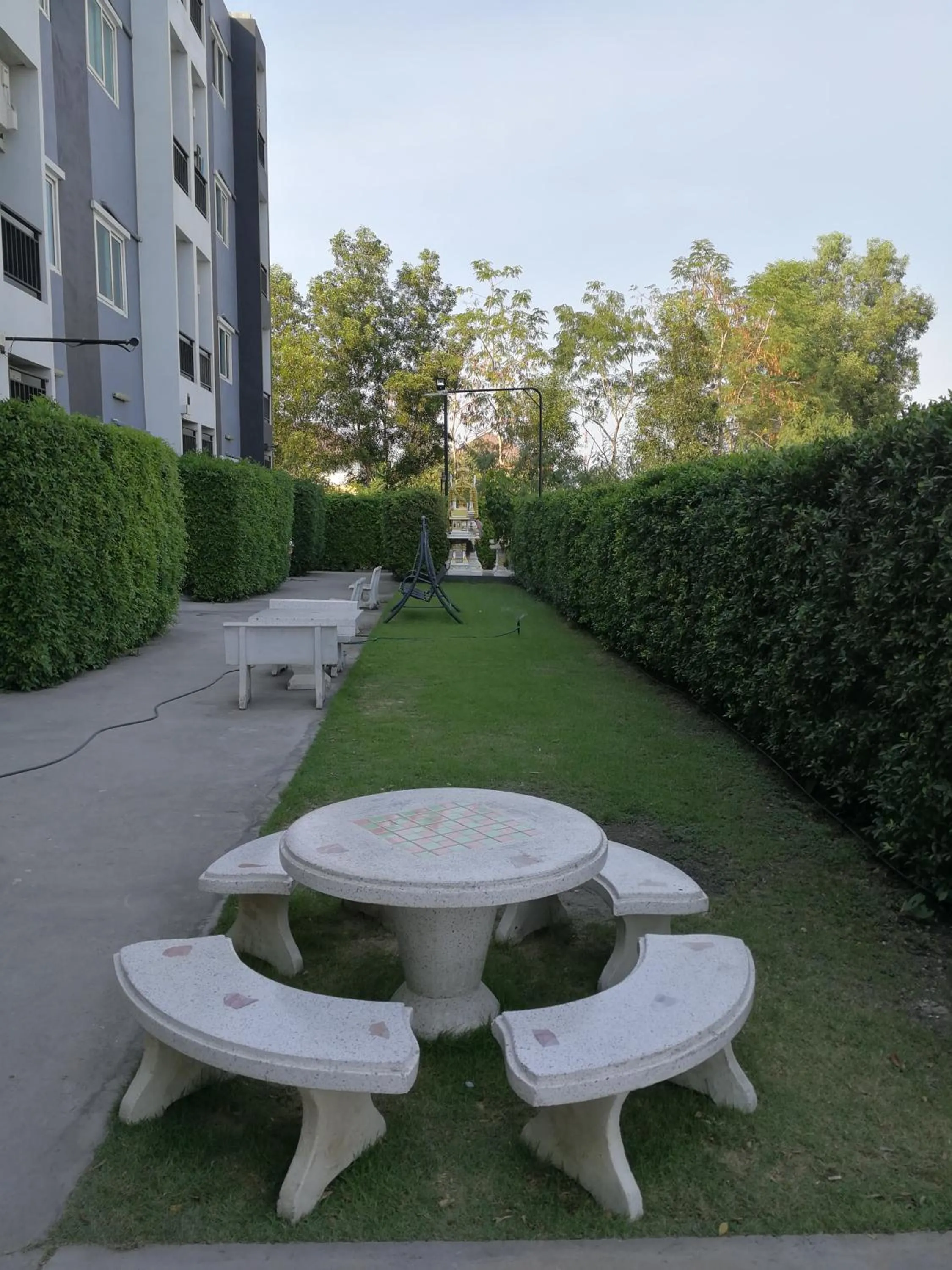 Garden in ibeyond Apartment Romklao Suvarnabhumi