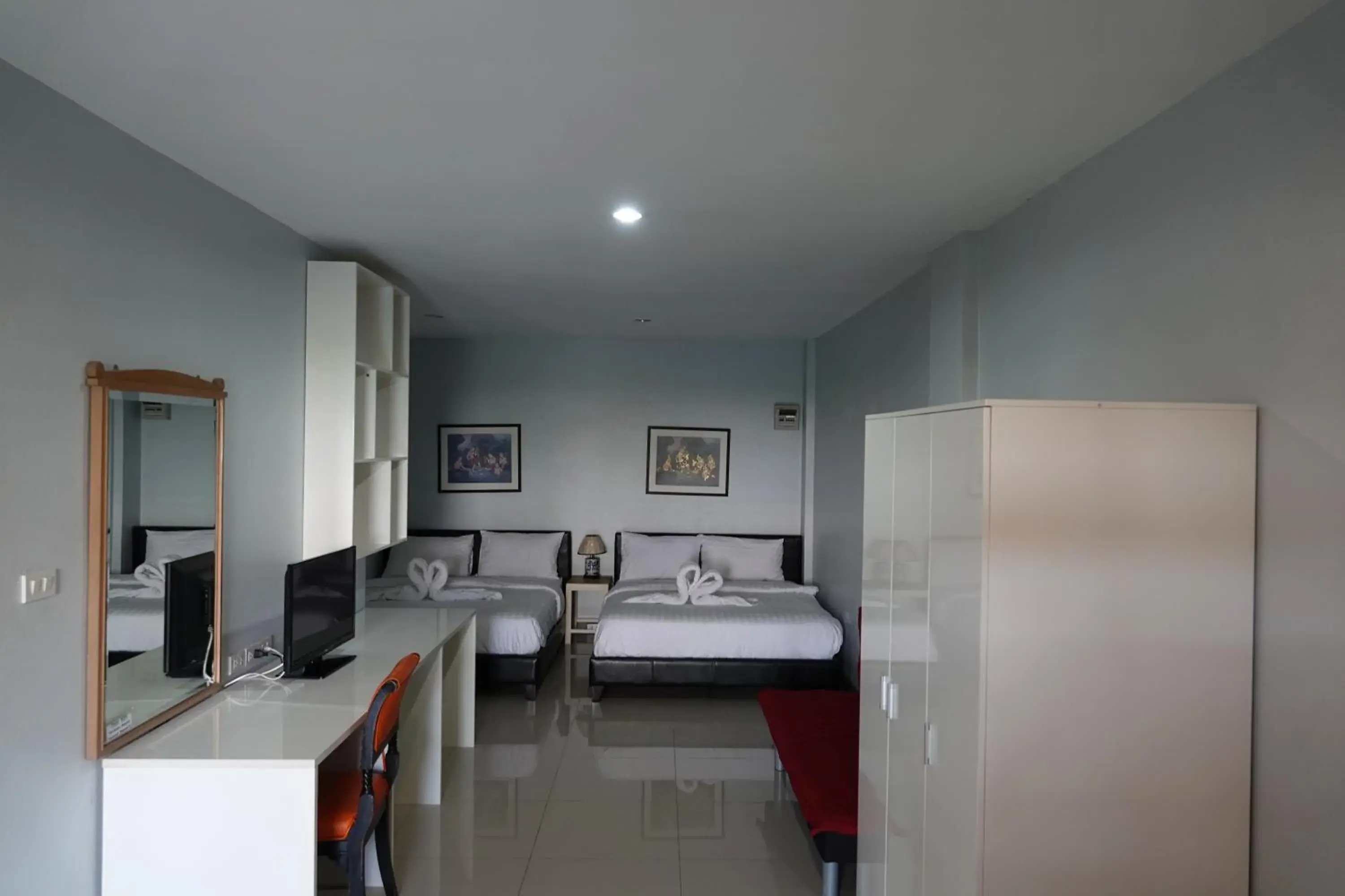 Studio Two Queen Bed Deluxe in ibeyond Apartment Romklao Suvarnabhumi Studio Two Queen Bed Deluxe in ibeyond Apartment Romklao Suvarnabhumi