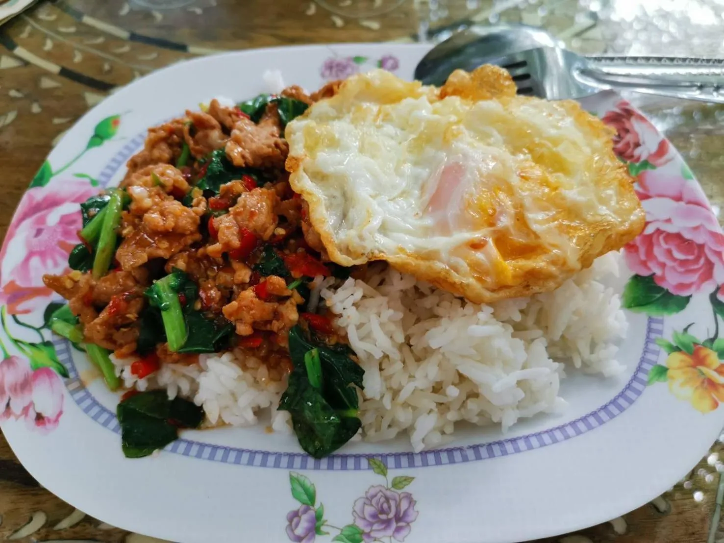 Breakfast in ibeyond Apartment Romklao Suvarnabhumi