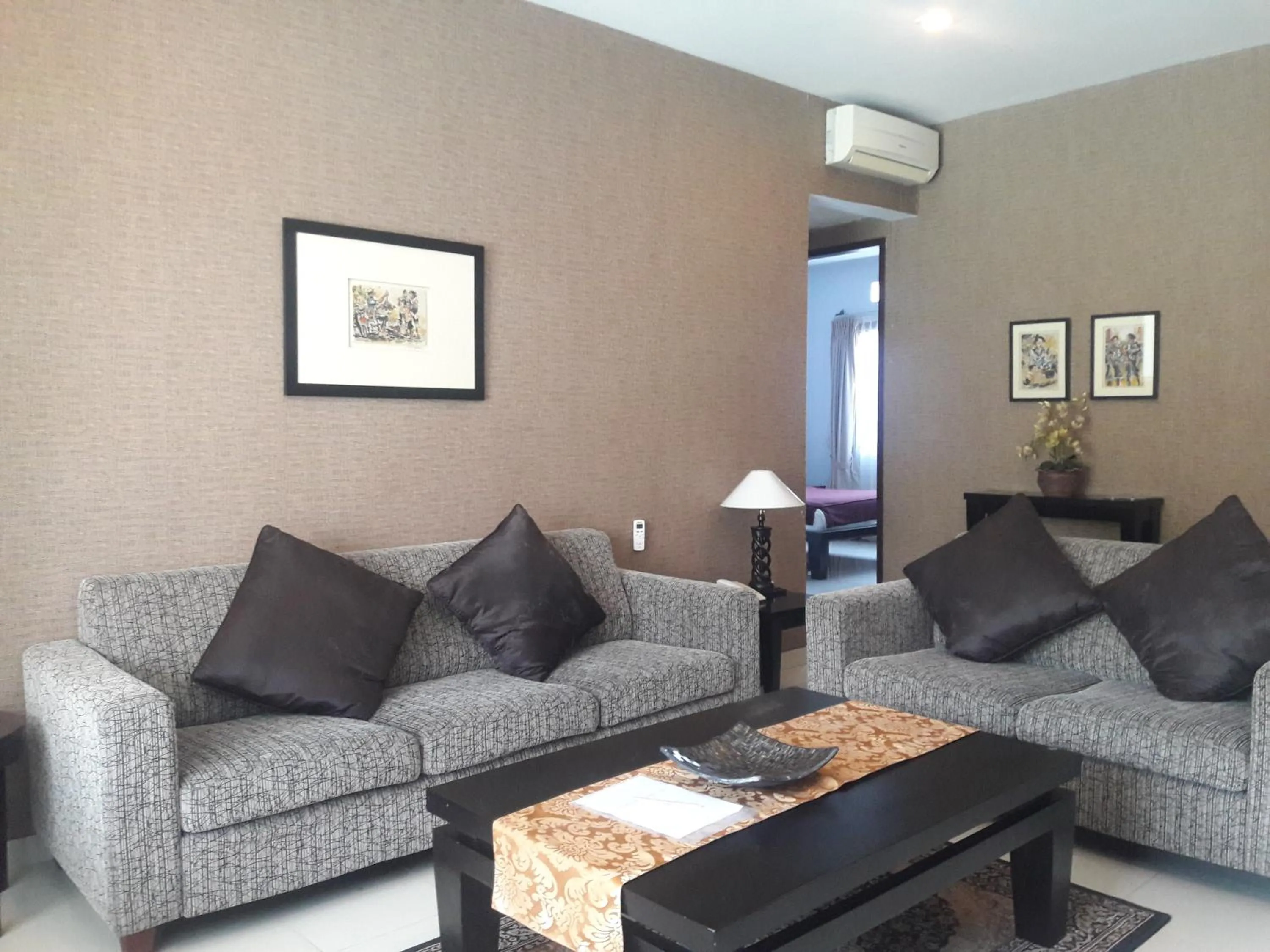 Living room in The Radiant Hotel