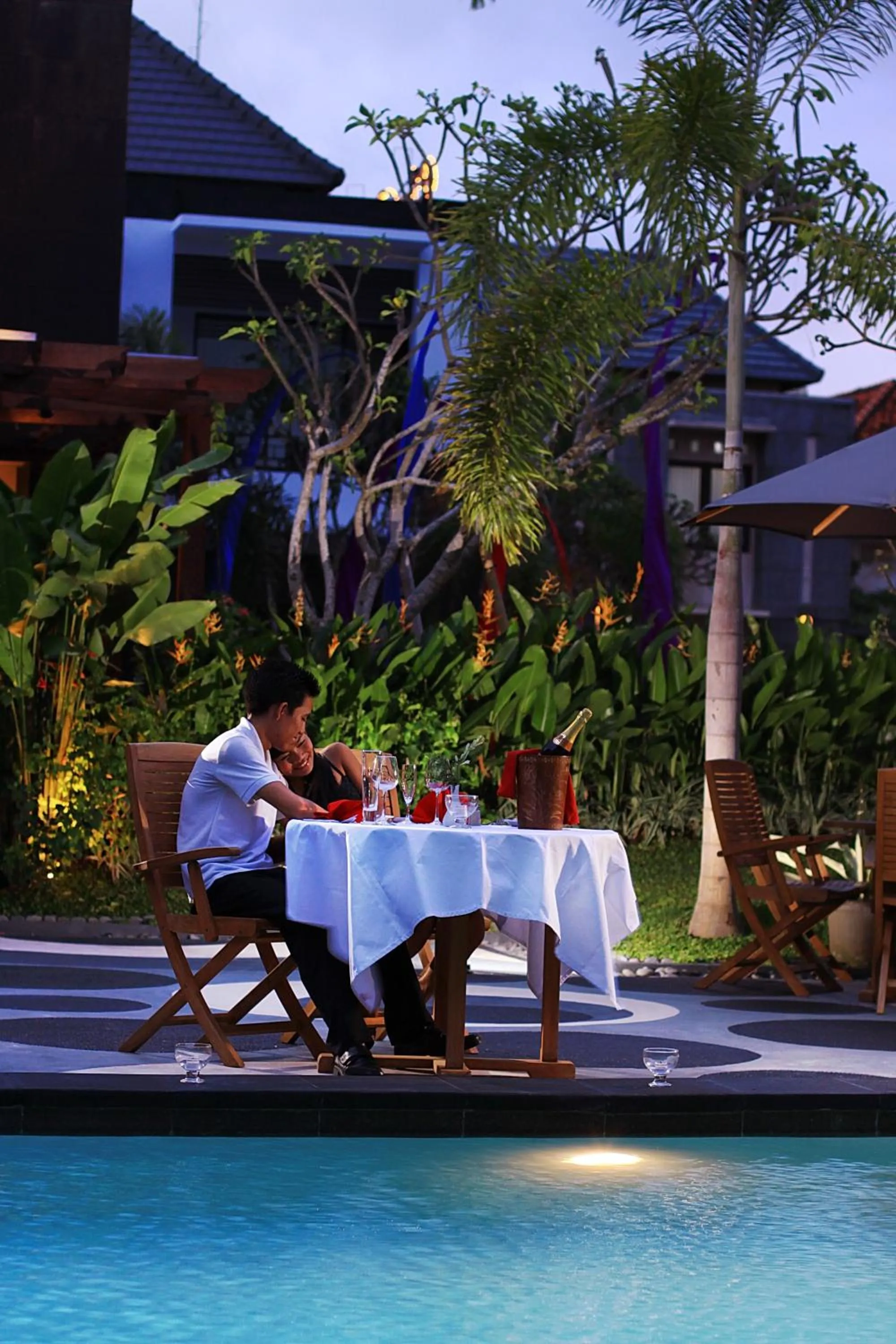 Swimming pool in The Radiant Hotel