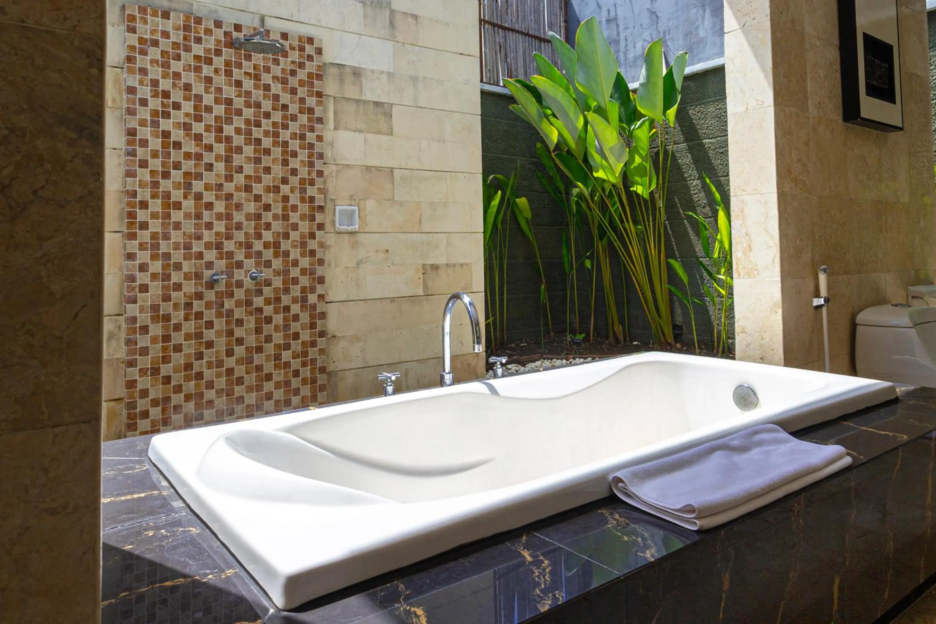 Bathroom in Abi Bali Resort and Villa