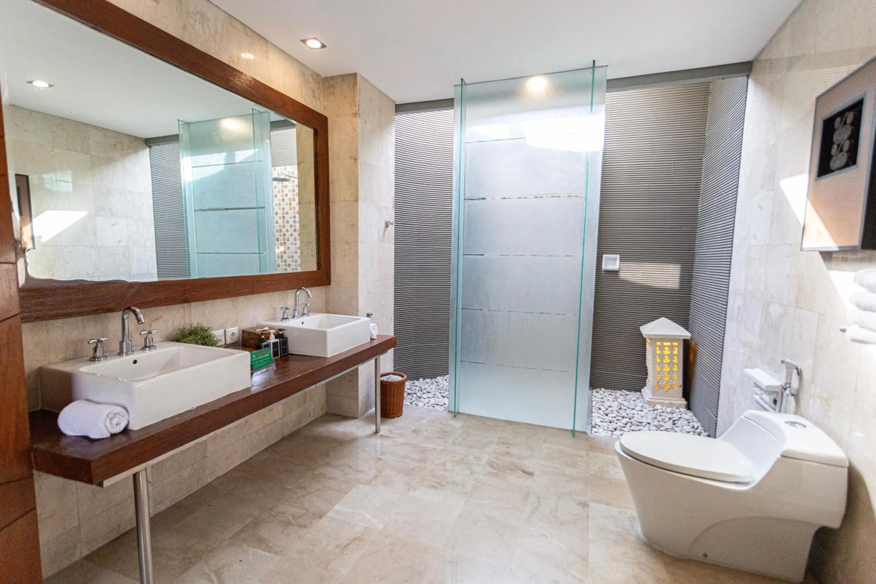 Bathroom in Abi Bali Resort and Villa