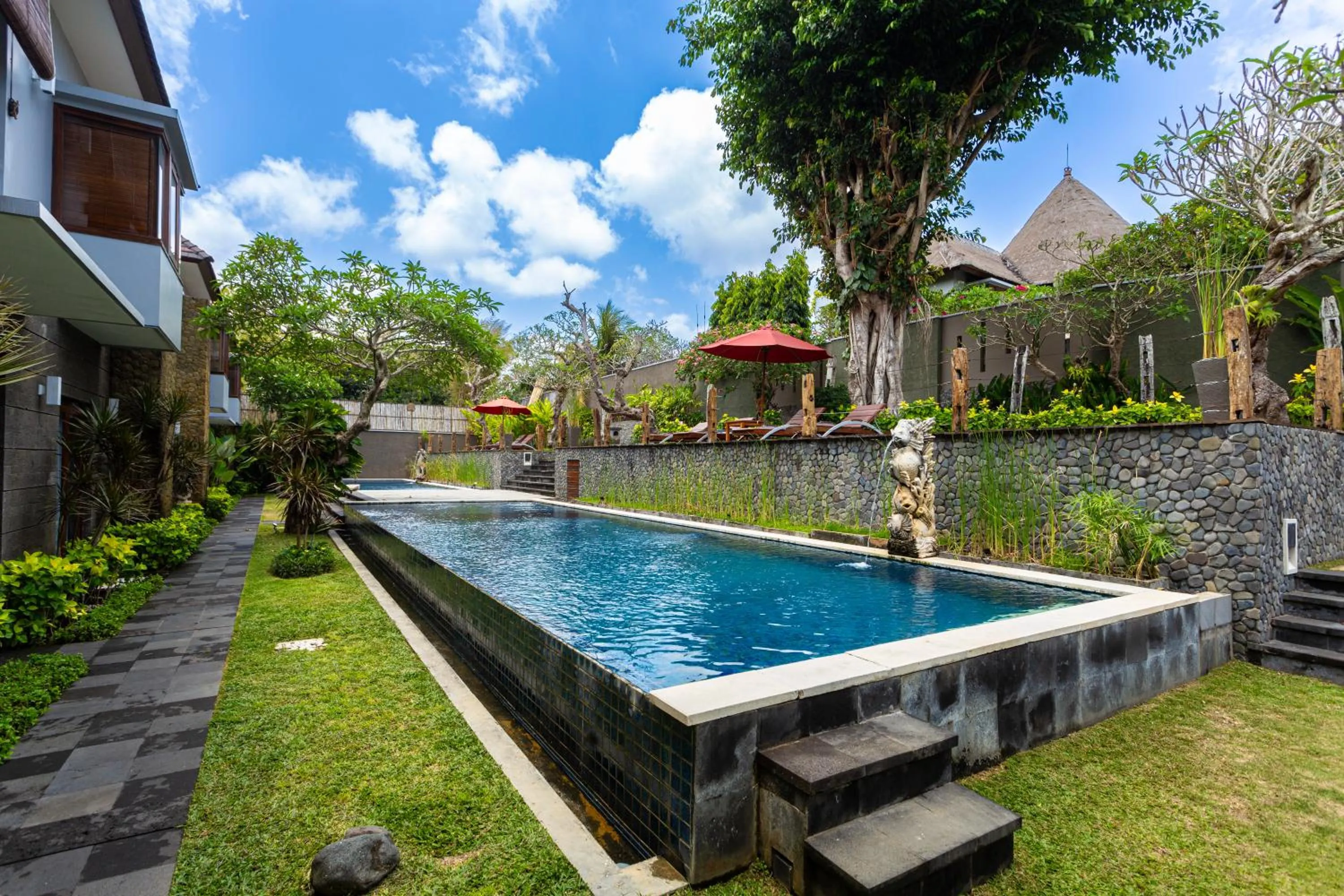 Pool view in Abi Bali Resort and Villa