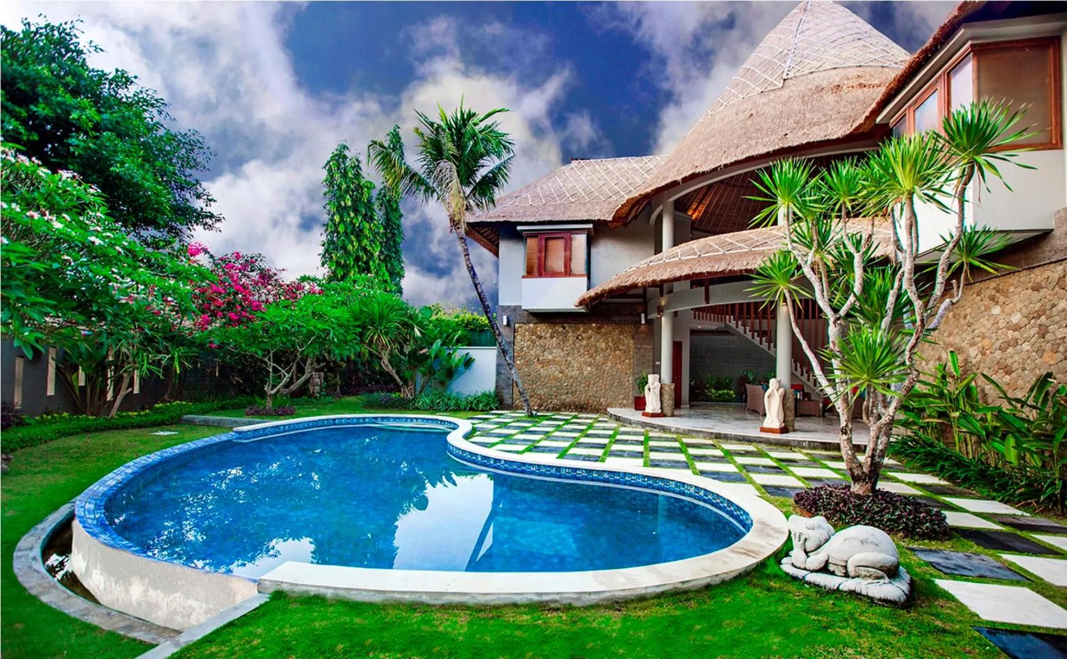 Property building in Abi Bali Resort and Villa