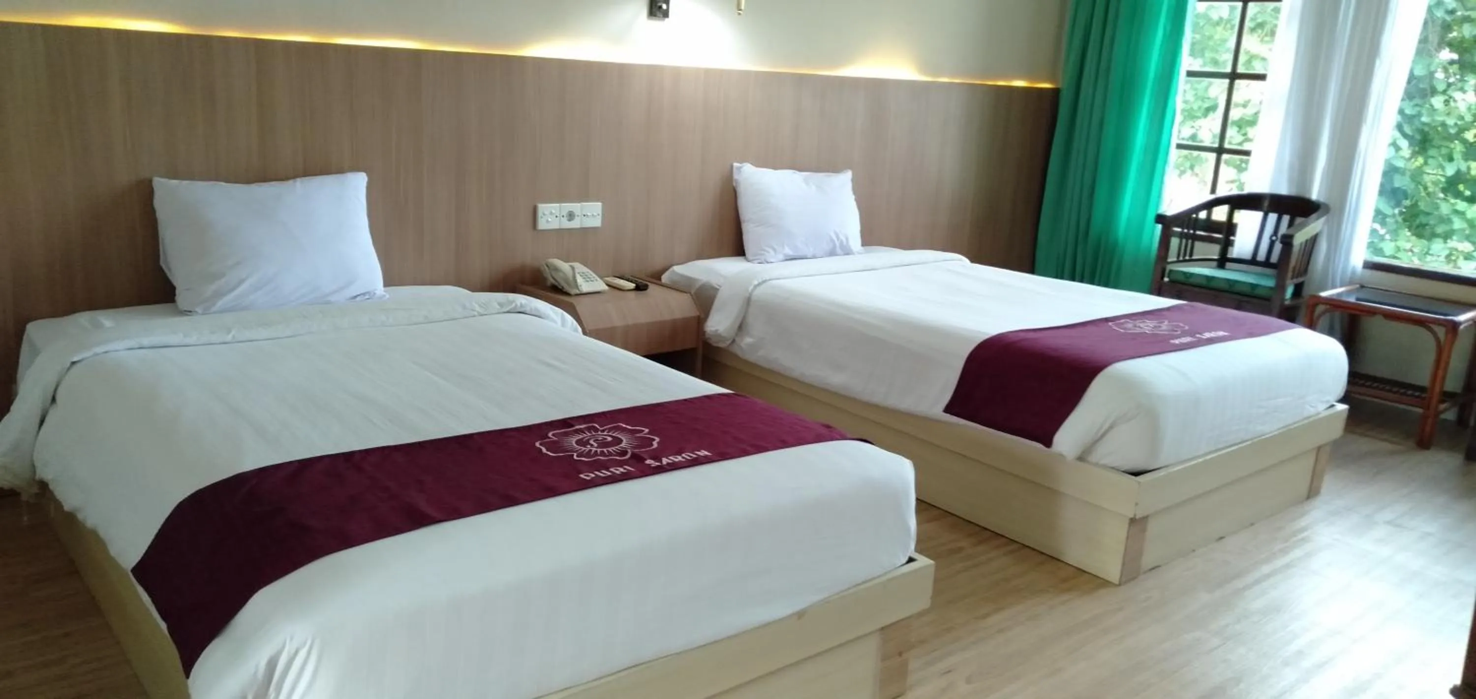 Property building, Bed in Puri Saron Senggigi Hotel