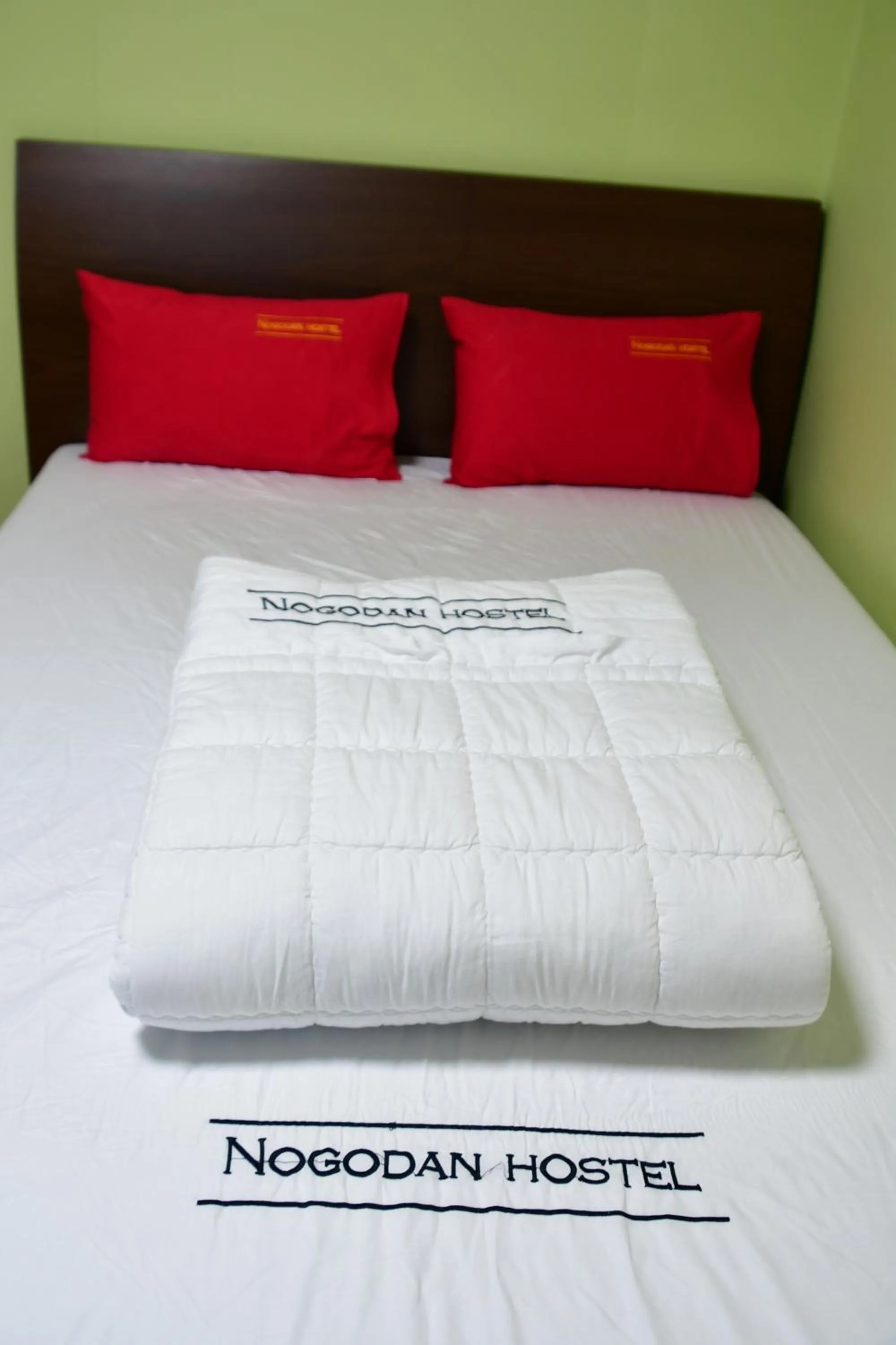 Bed in Nogodan Guesthouse and Hotel