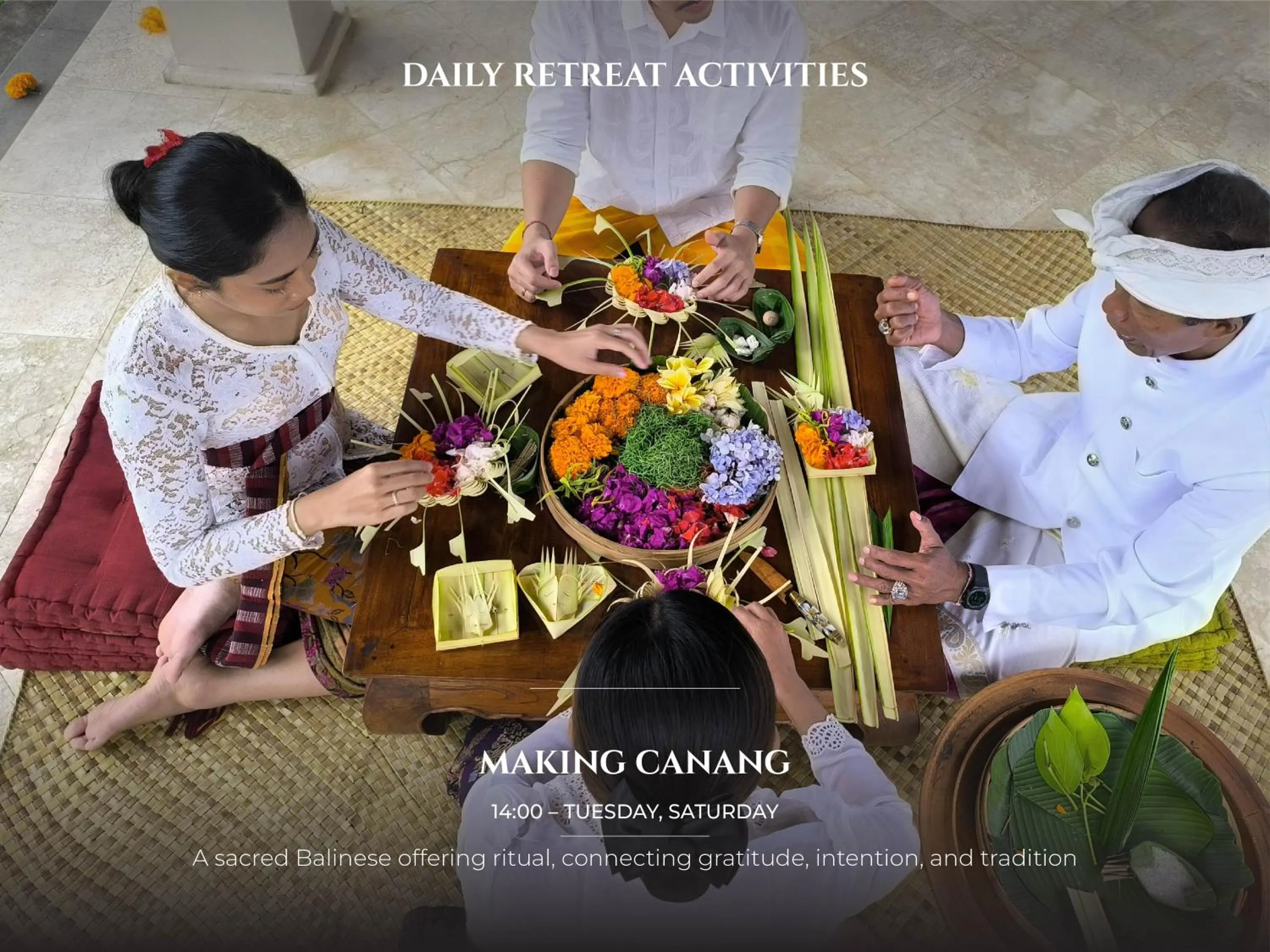 Activities in Bagus Jati Health & Wellbeing Retreat