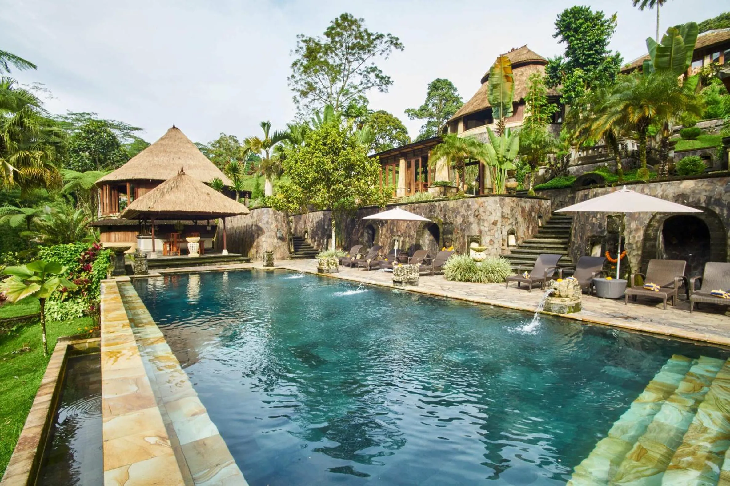 Swimming pool in Bagus Jati Health & Wellbeing Retreat