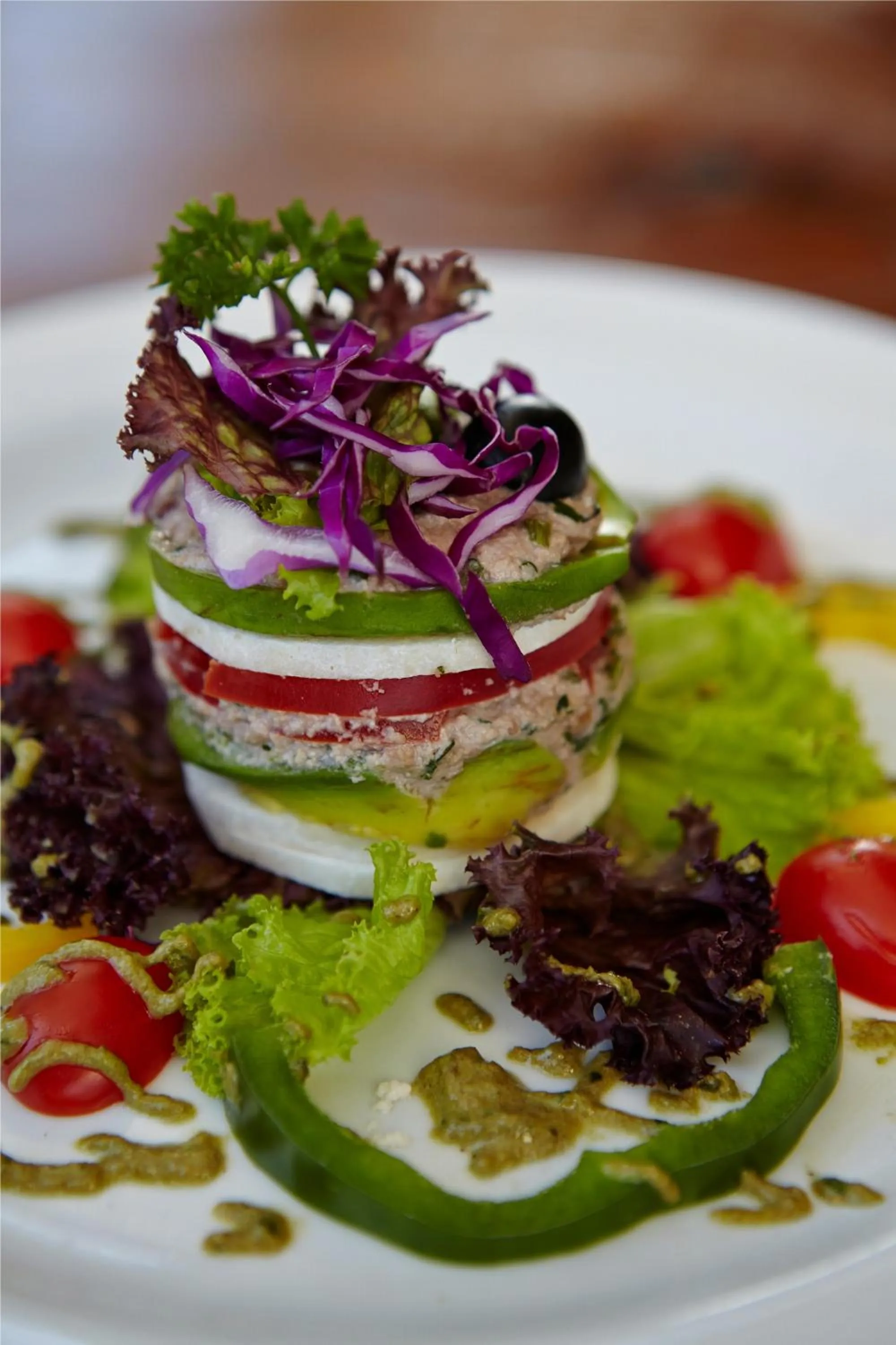 Food close-up in Bagus Jati Health & Wellbeing Retreat