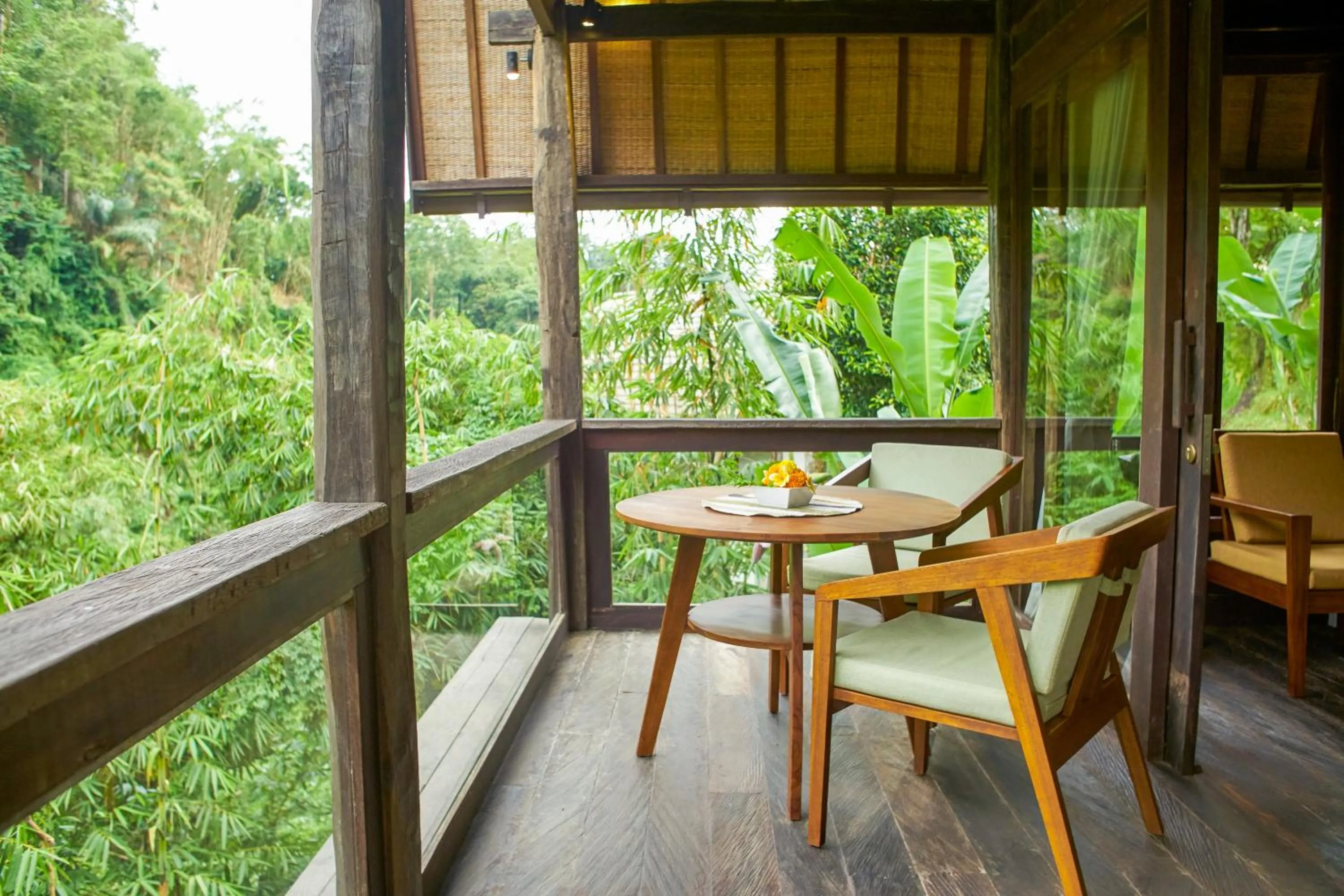 Balcony/Terrace in Bagus Jati Health & Wellbeing Retreat