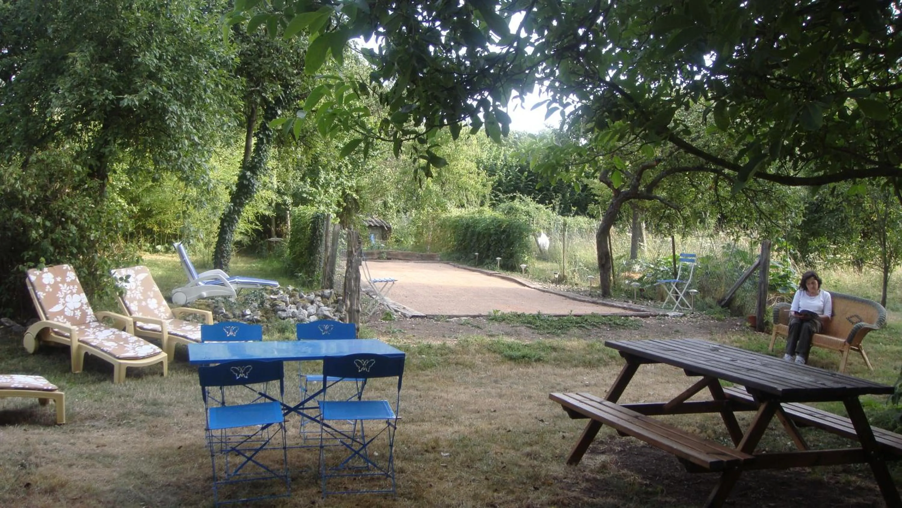 Garden in La Maison du Verger