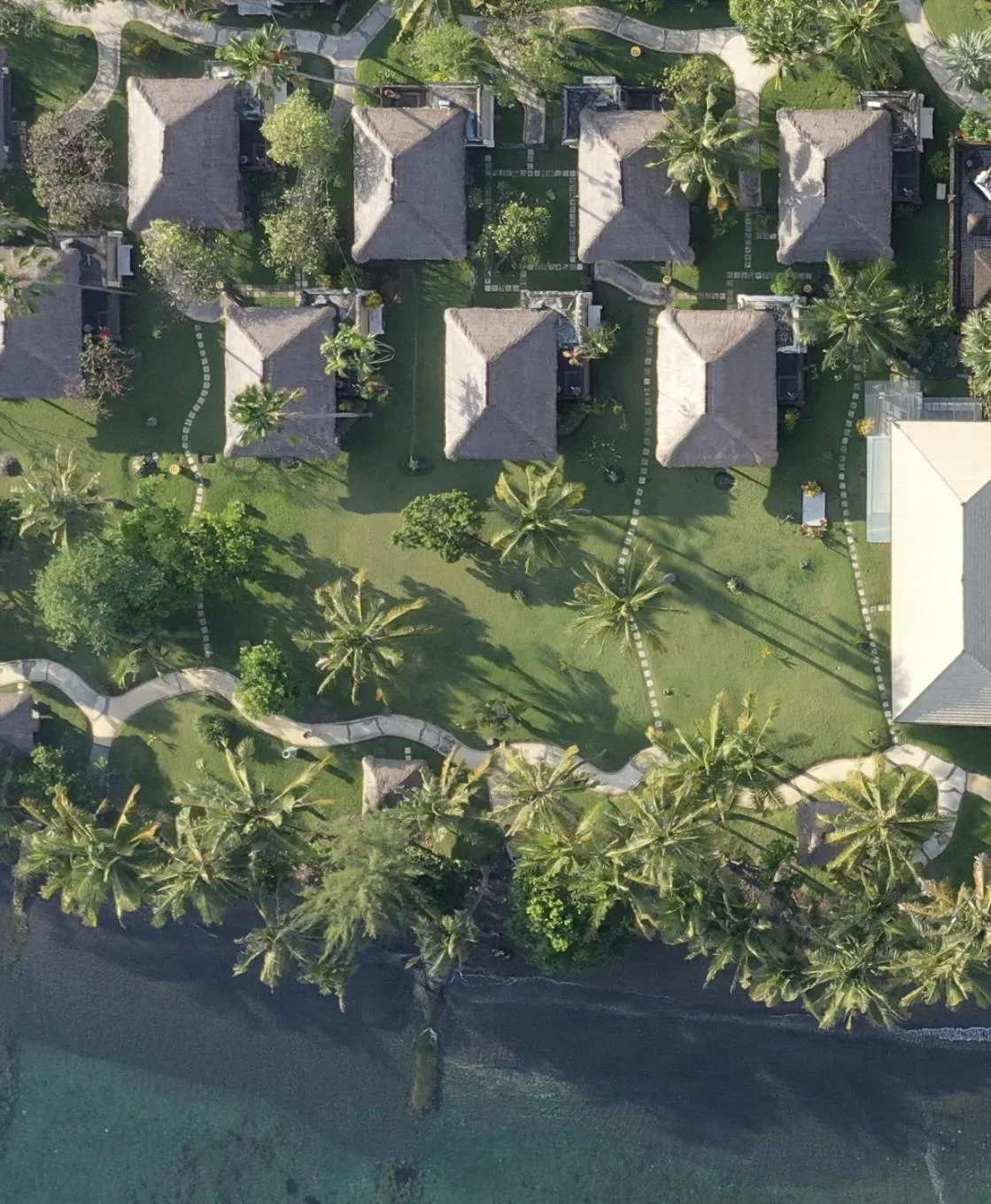 Bird's eye view in Puri Bagus Lovina