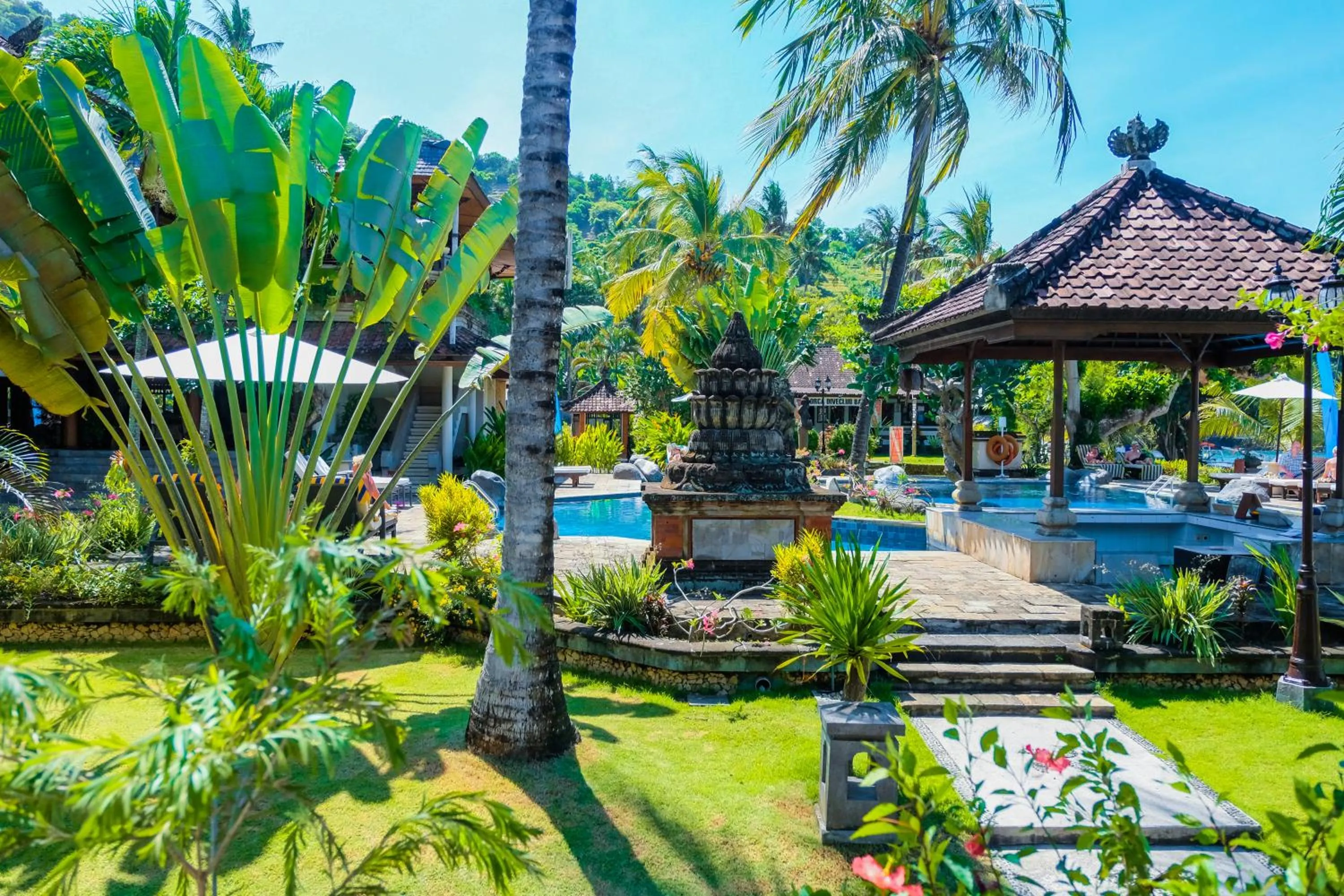 Garden in Puri Bagus Candidasa