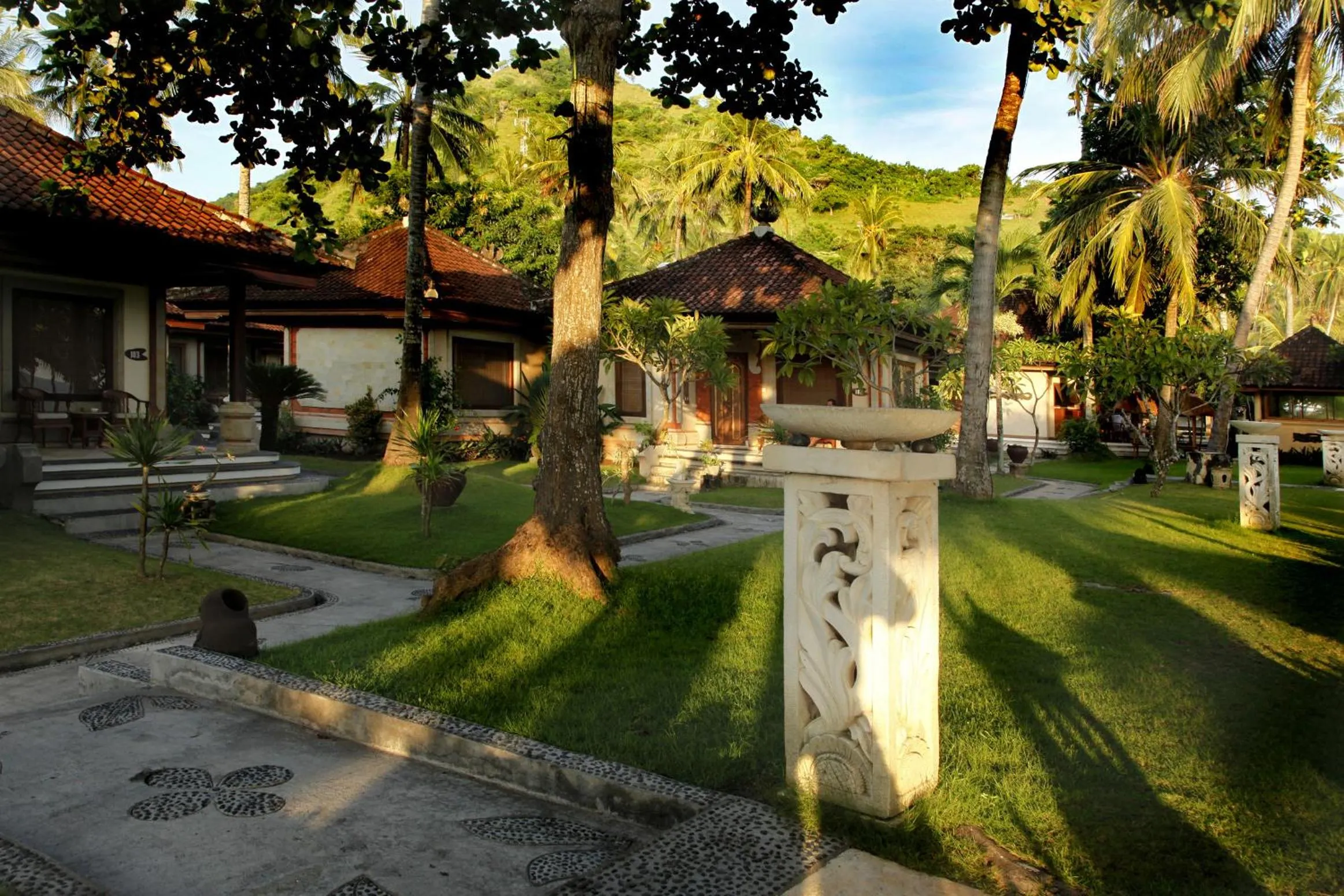 Garden in Puri Bagus Candidasa
