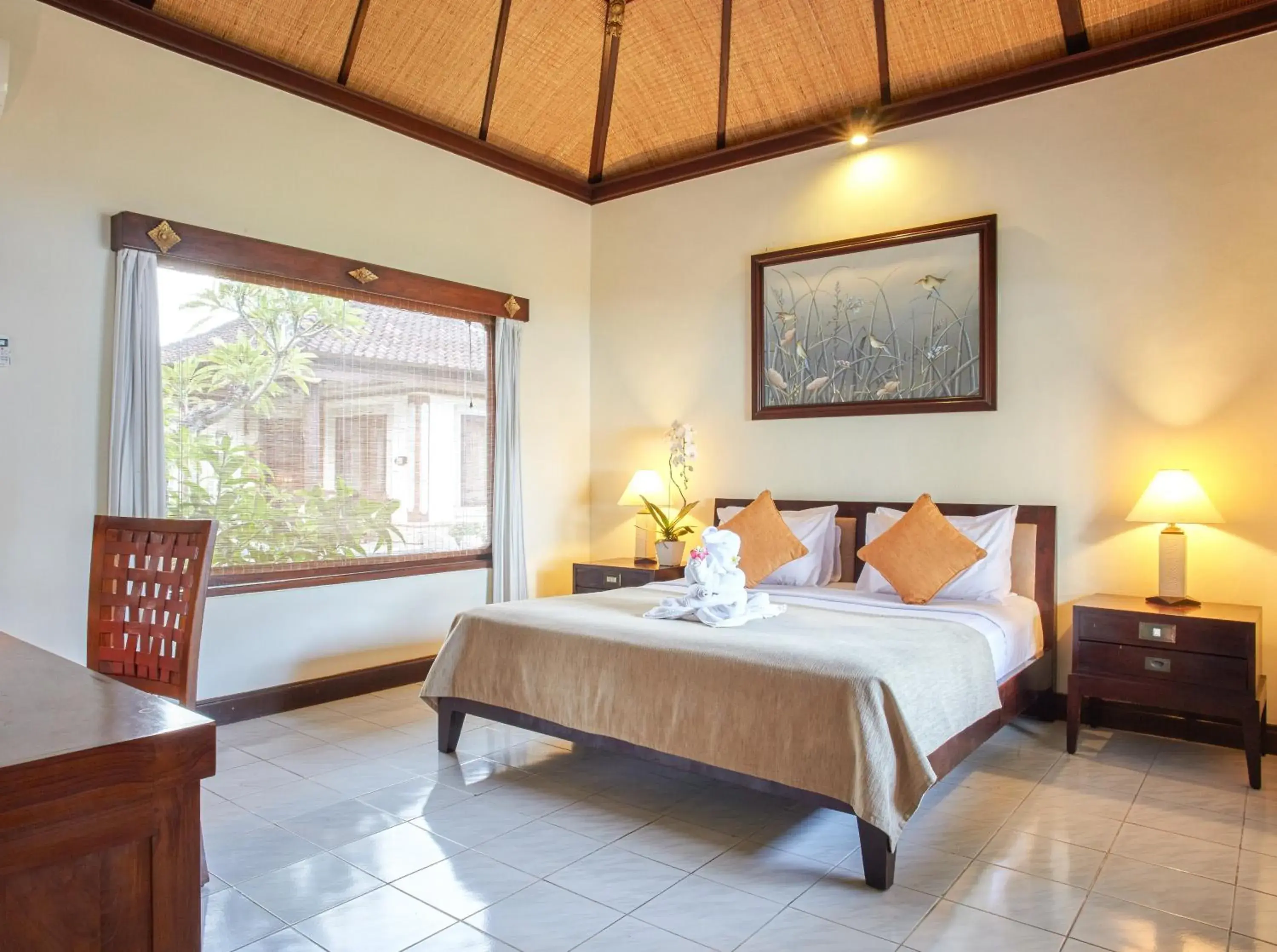 Deluxe Room with Garden View in Puri Bagus Candidasa Deluxe Room with Garden View in Puri Bagus Candidasa