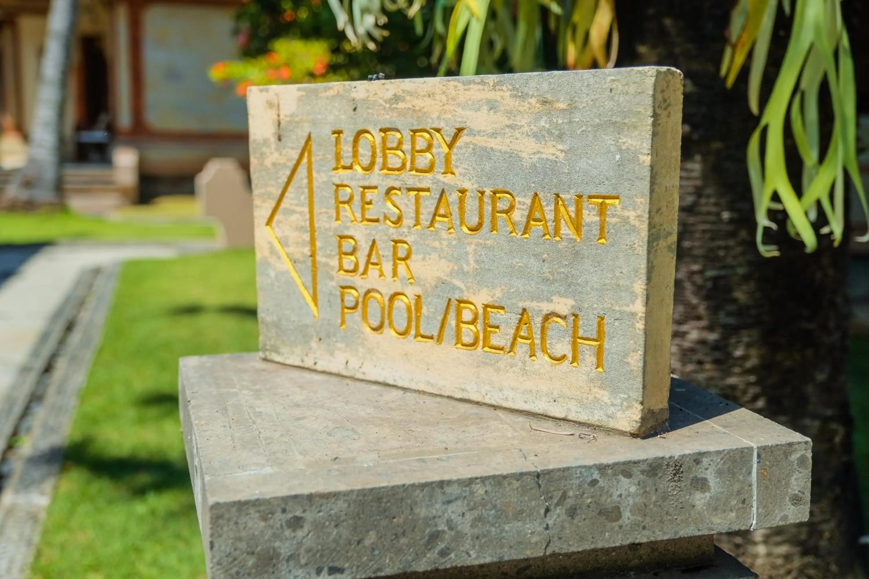 Floor plan in Puri Bagus Candidasa