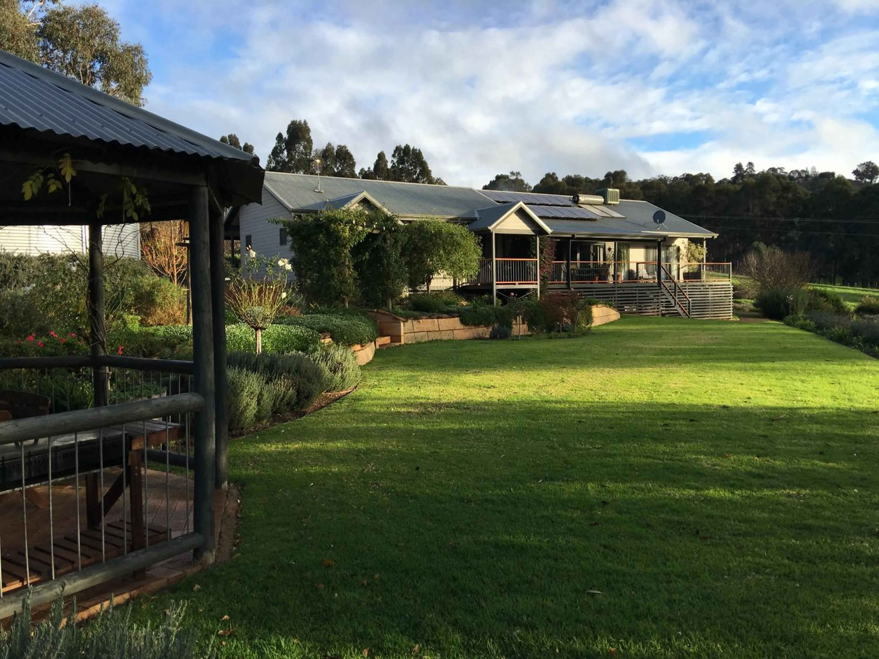 Garden in Rickaty on Blackwood