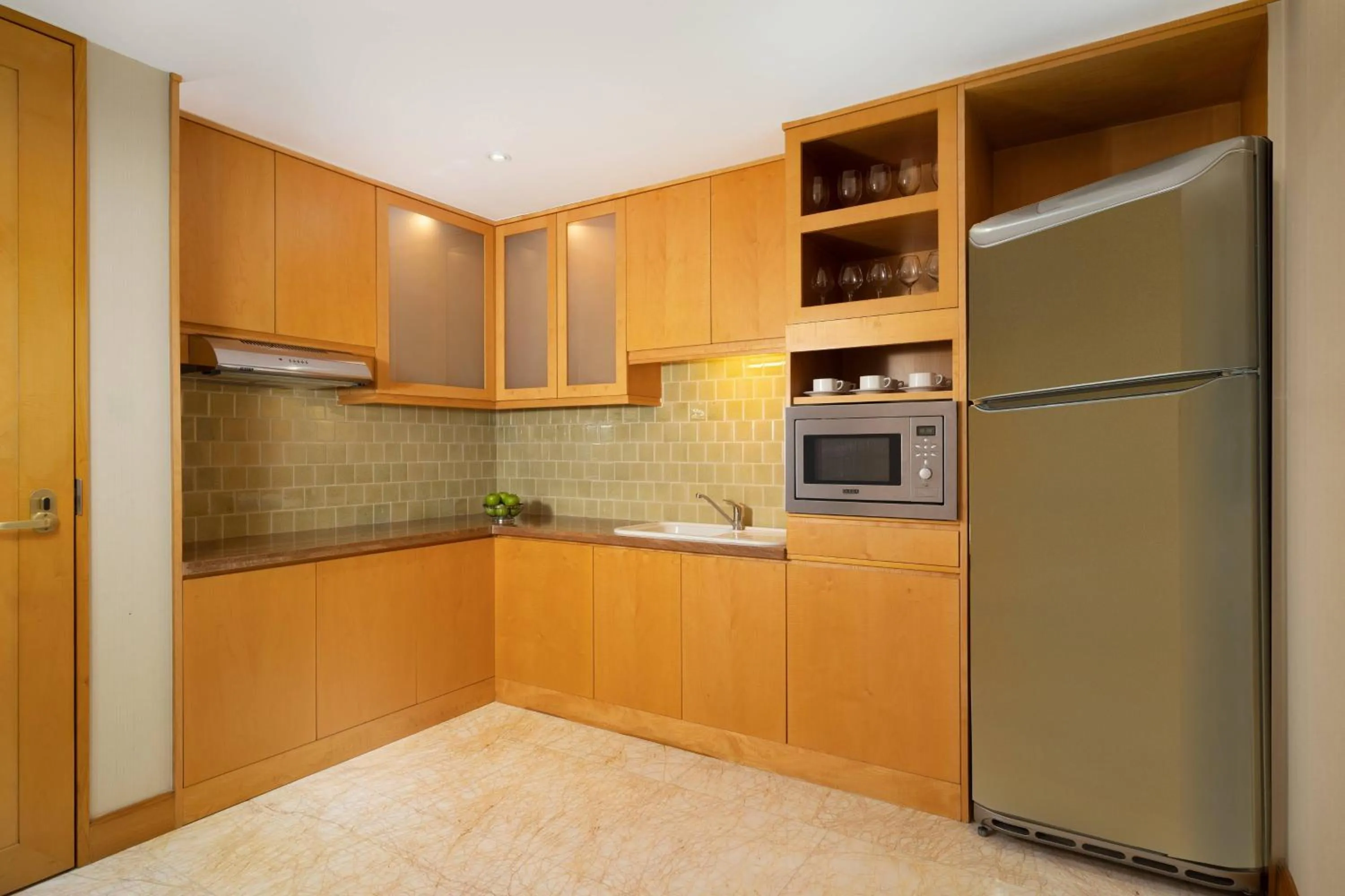 Kitchen or kitchenette in JW Marriott Hotel Medan