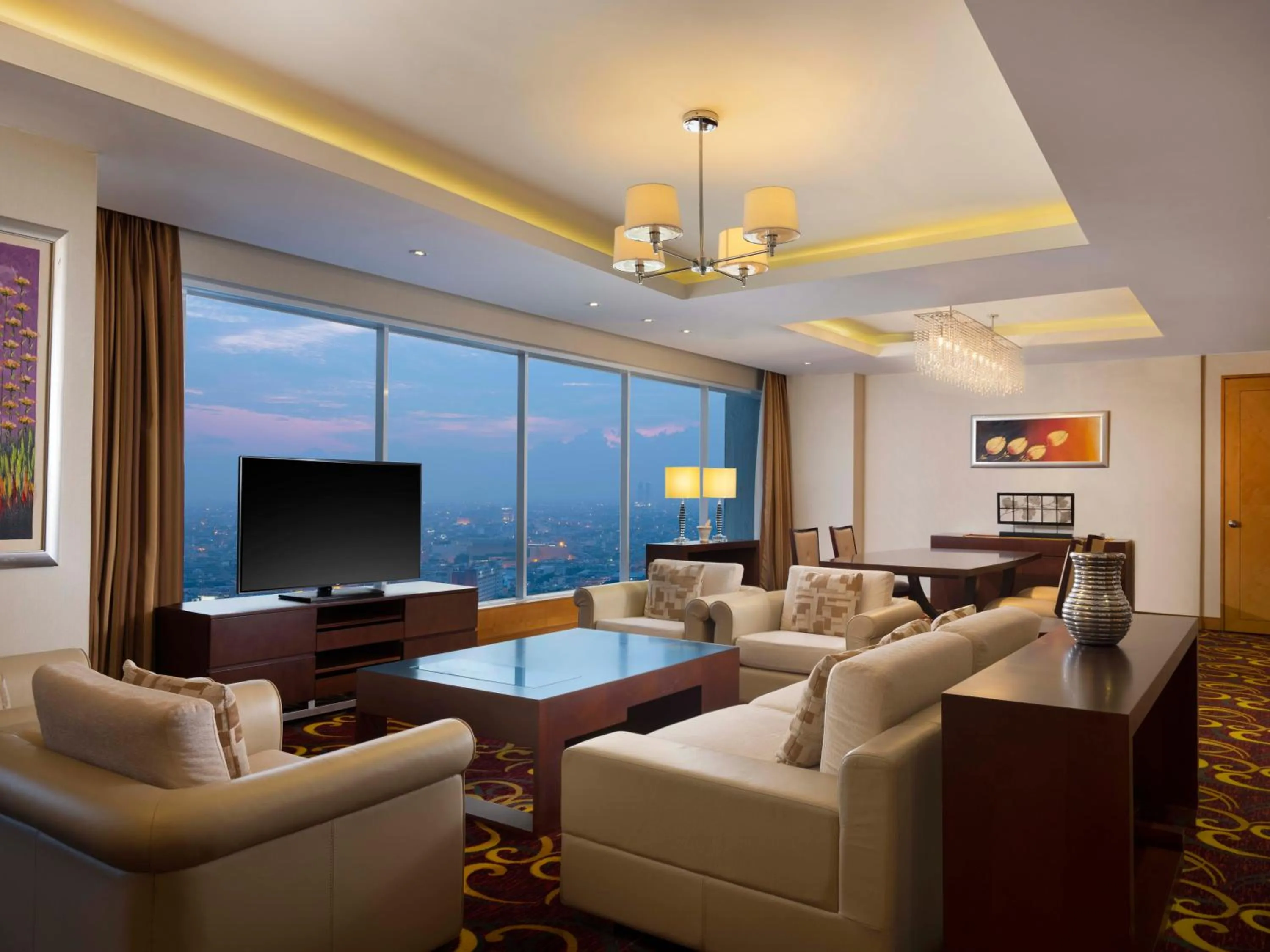 Living room in JW Marriott Hotel Medan