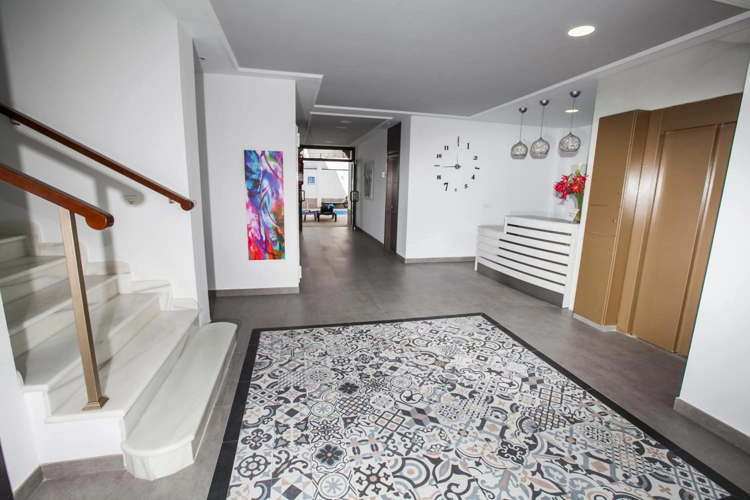 Lobby or reception in Hostal Boutique Bajamar