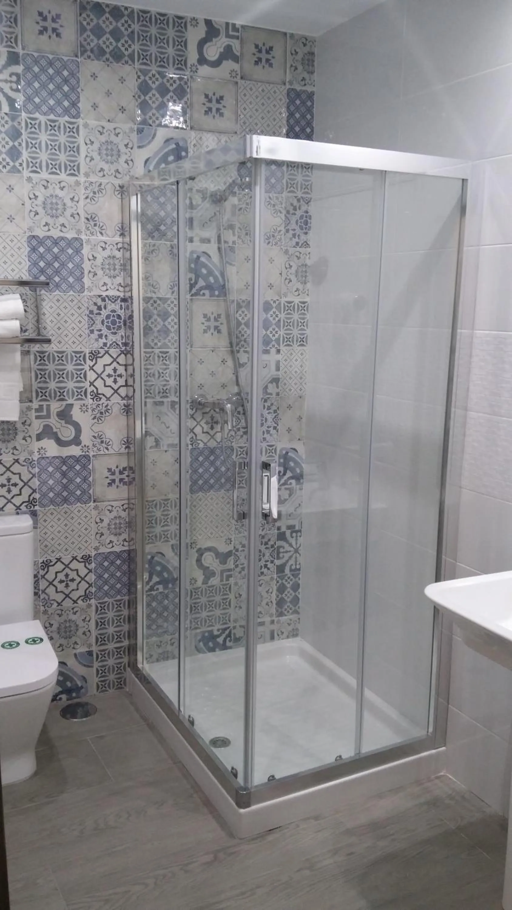 Shower in Hostal Boutique Bajamar