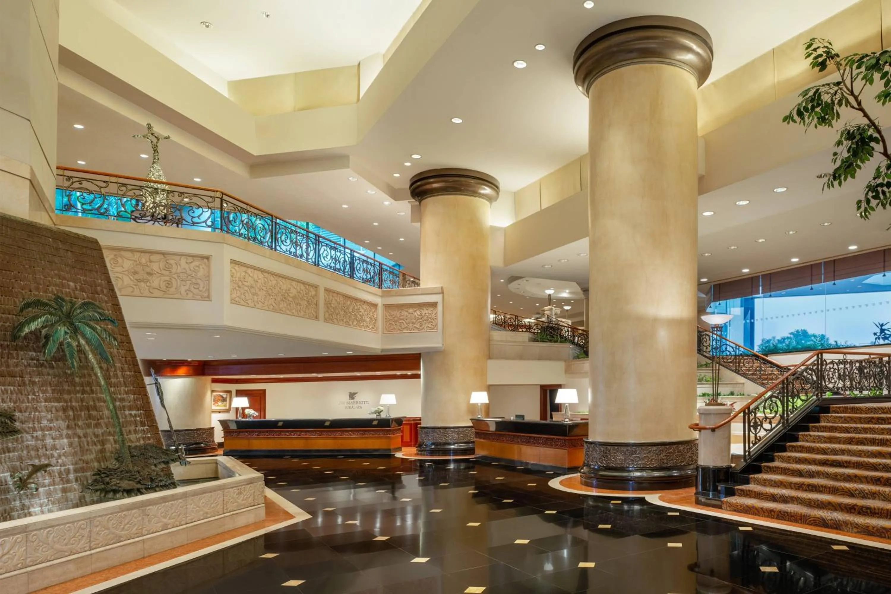 Lobby or reception in JW Marriott Hotel Surabaya