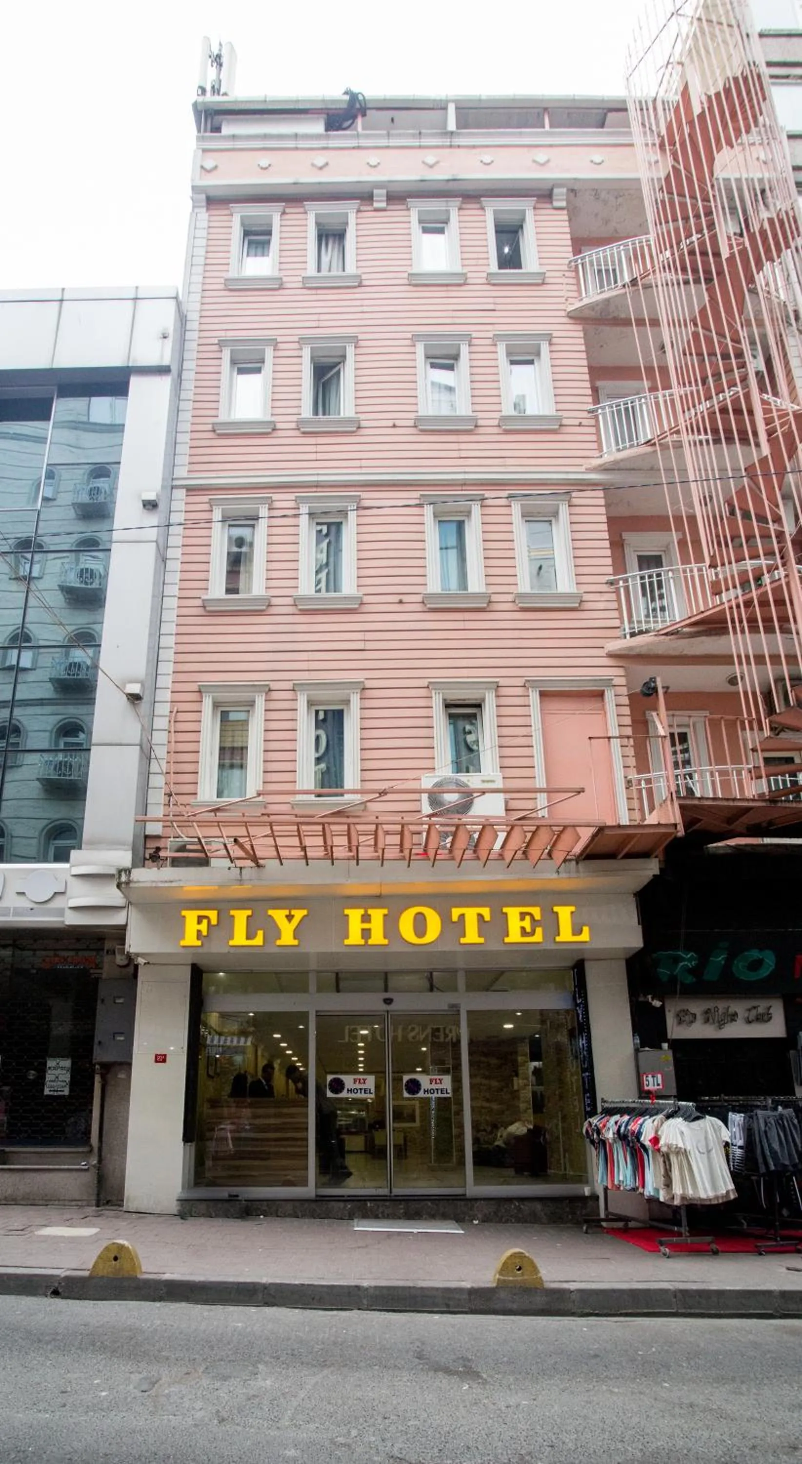 Property building in Fly Hotel
