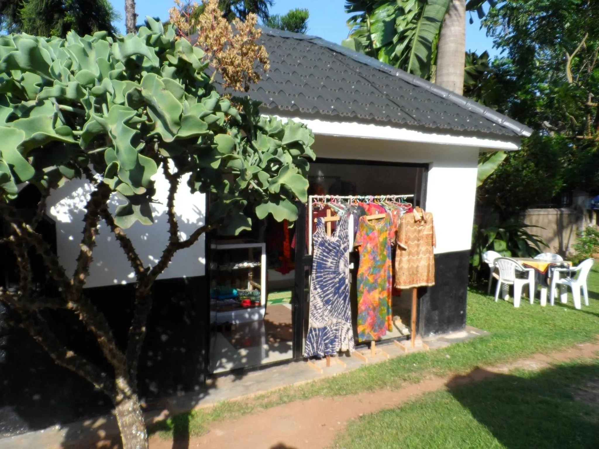 Shopping Area in Zebra Hotel Masaka