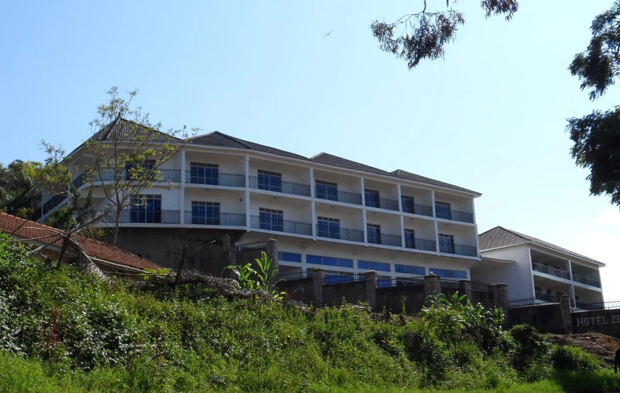 Property building in Zebra Hotel Masaka