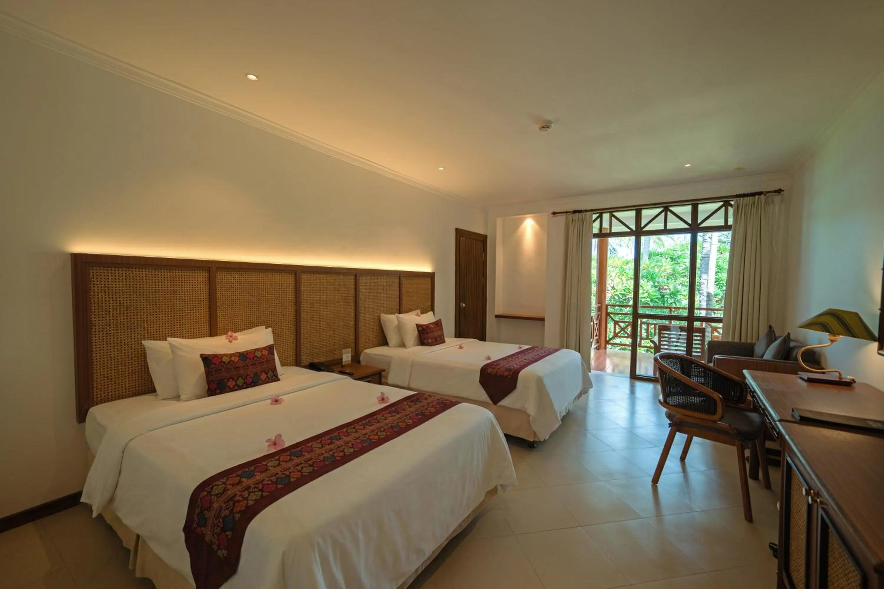 Bedroom, Bed in Holiday Resort Lombok
