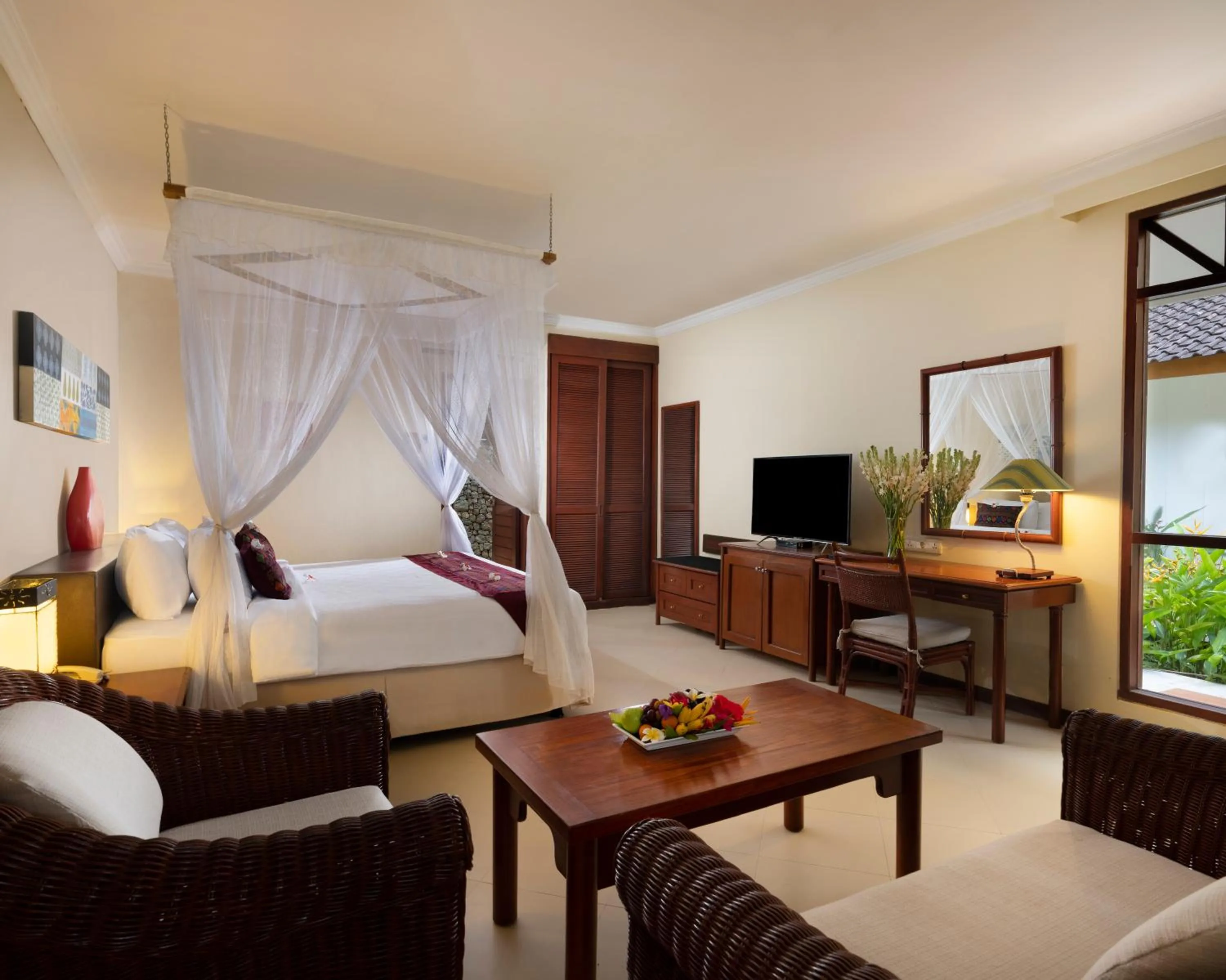 Bedroom, Bed in Holiday Resort Lombok