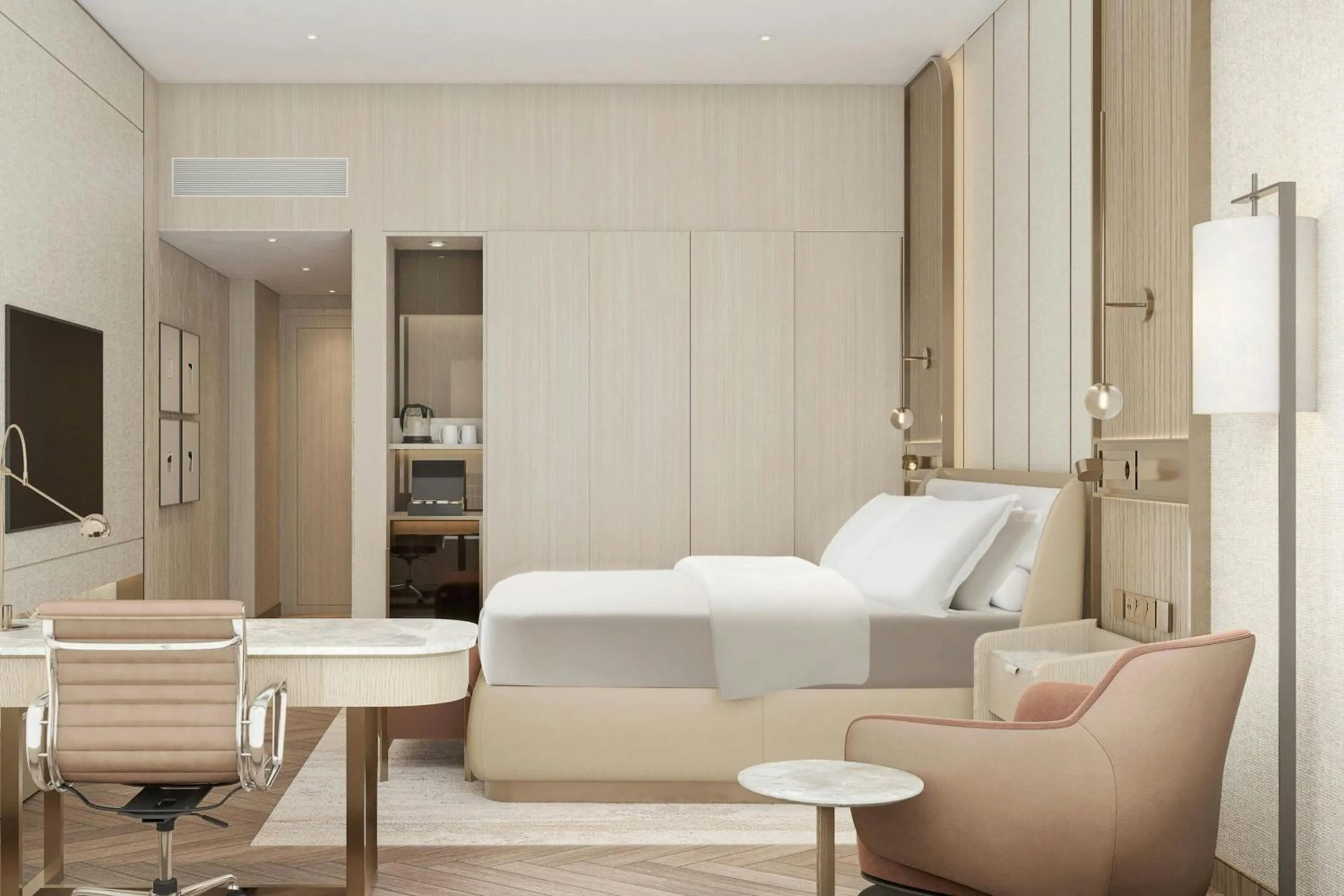 Photo of the whole room, Bed in JW Marriott Hotel Jakarta