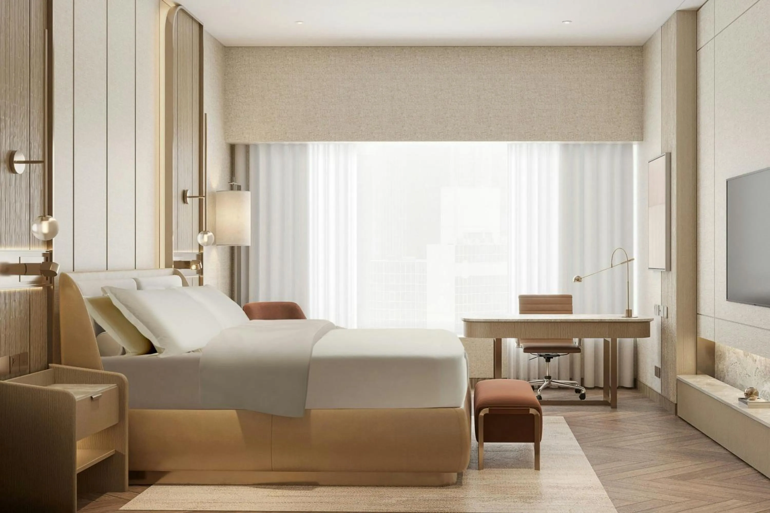 Photo of the whole room, Bed in JW Marriott Hotel Jakarta