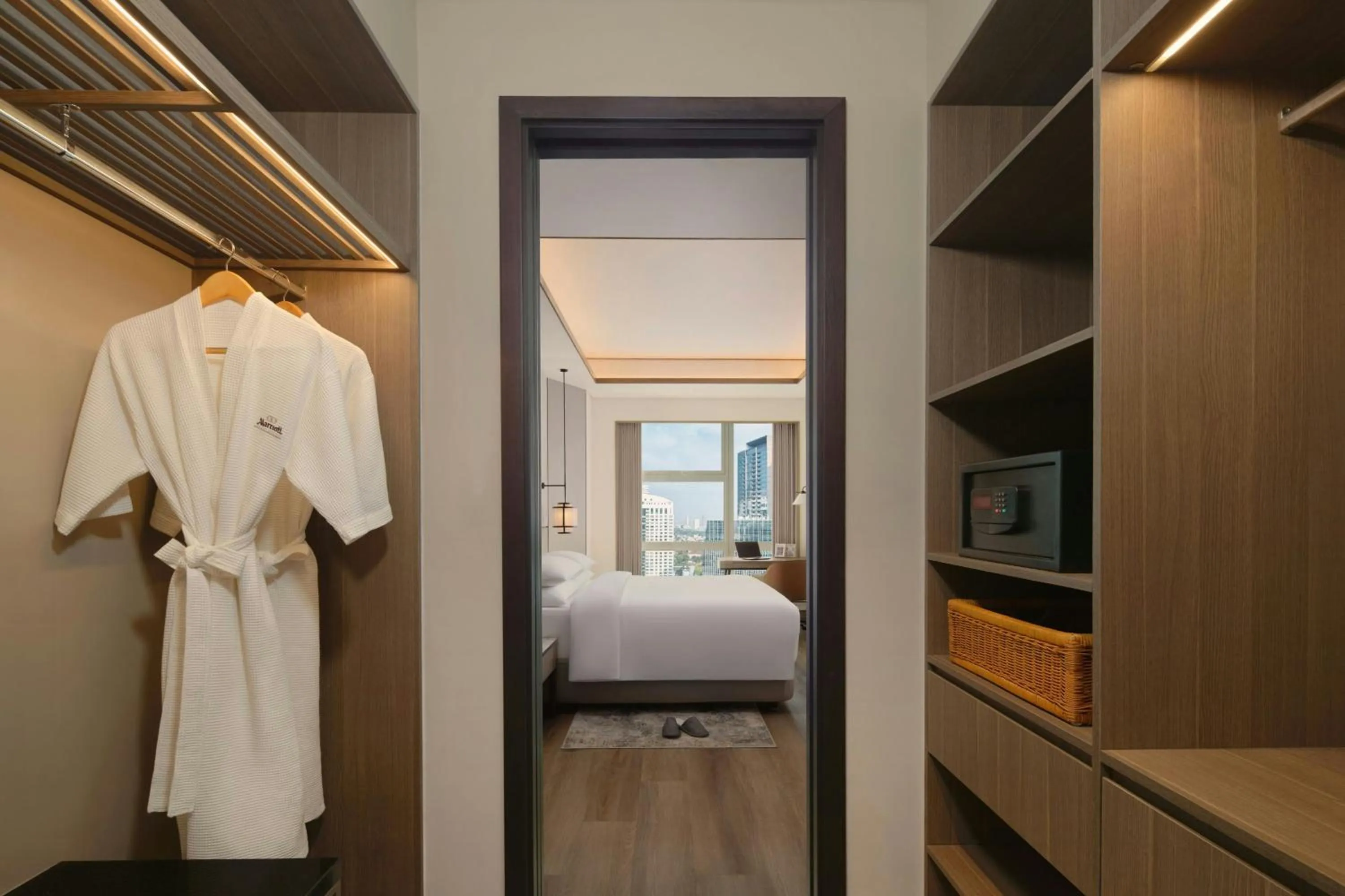 Bedroom, Bed in The Mayflower, Jakarta-Marriott Executive Apartments