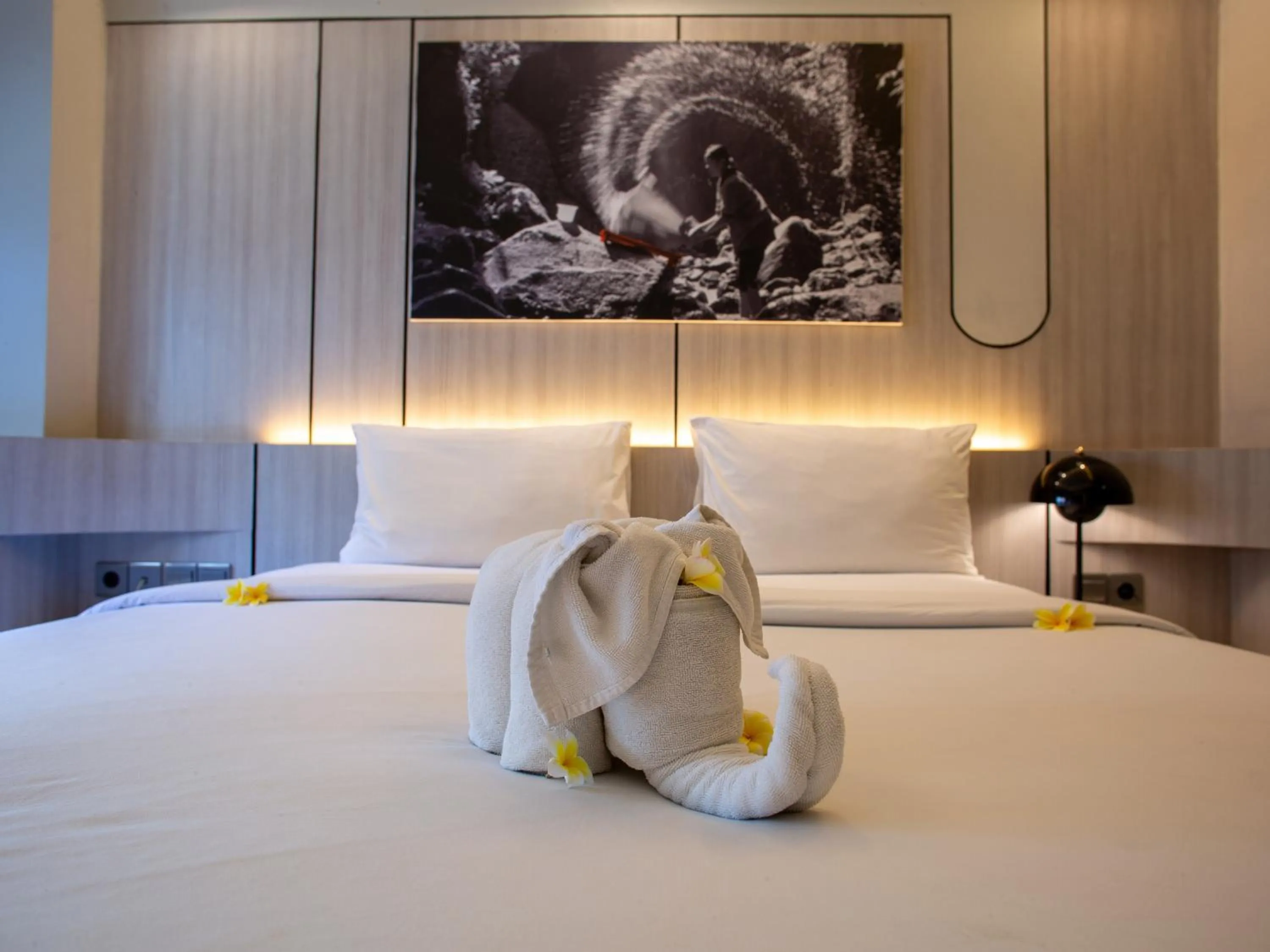 Bed in HARRIS Hotel & Residences Riverview Kuta, Bali