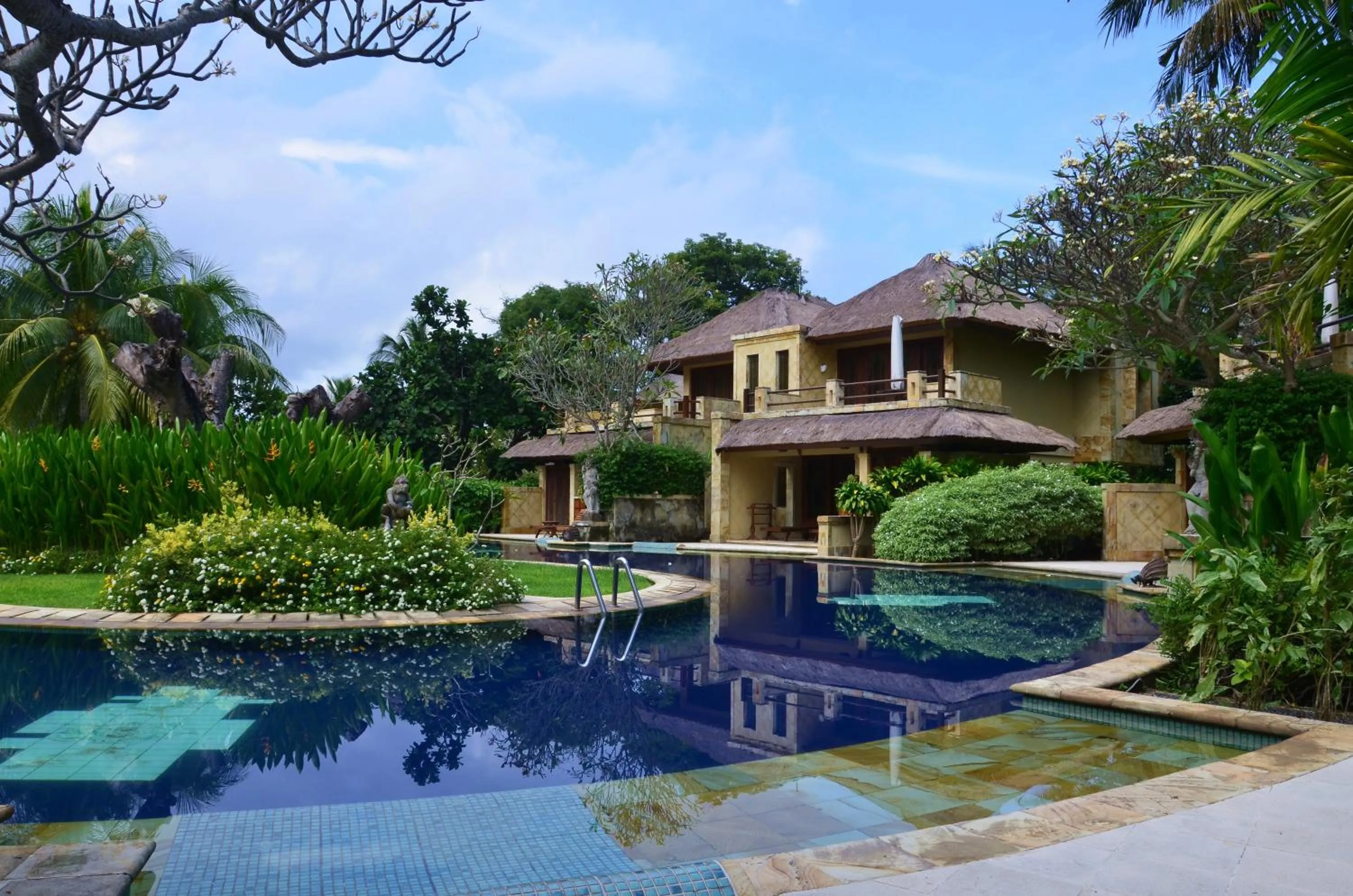 Facade/entrance in Pool Villa Merumatta Senggigi