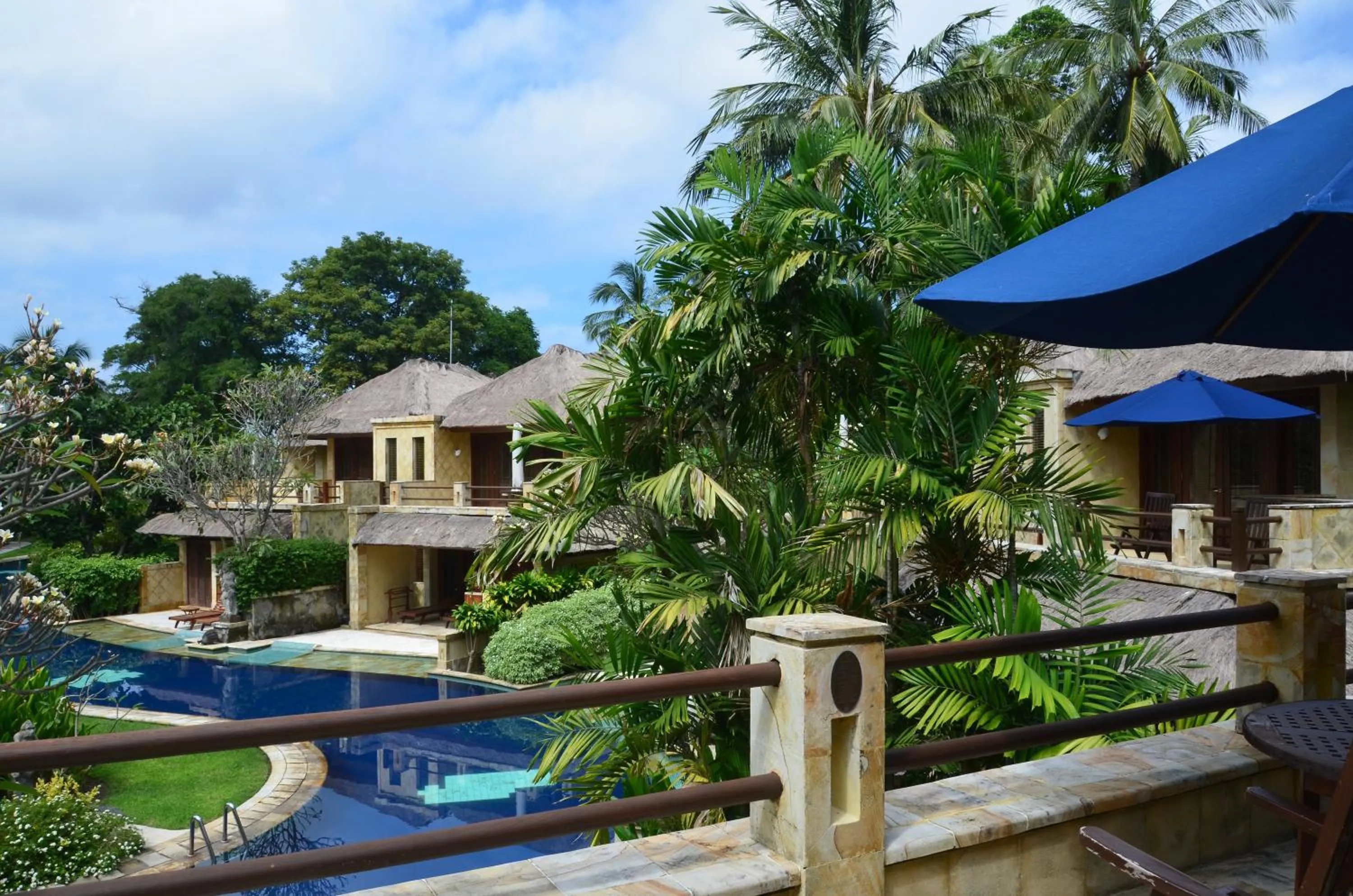Balcony/Terrace in Pool Villa Merumatta Senggigi
