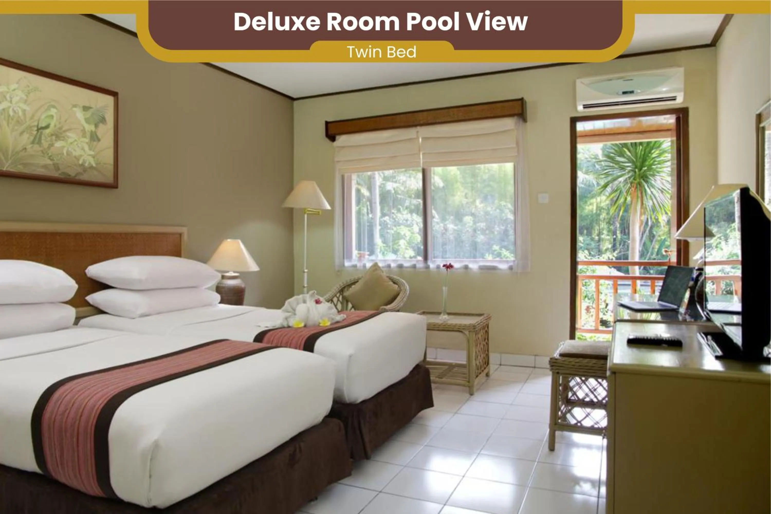 Bedroom, Bed in The Jayakarta Yogyakarta Hotel & Spa