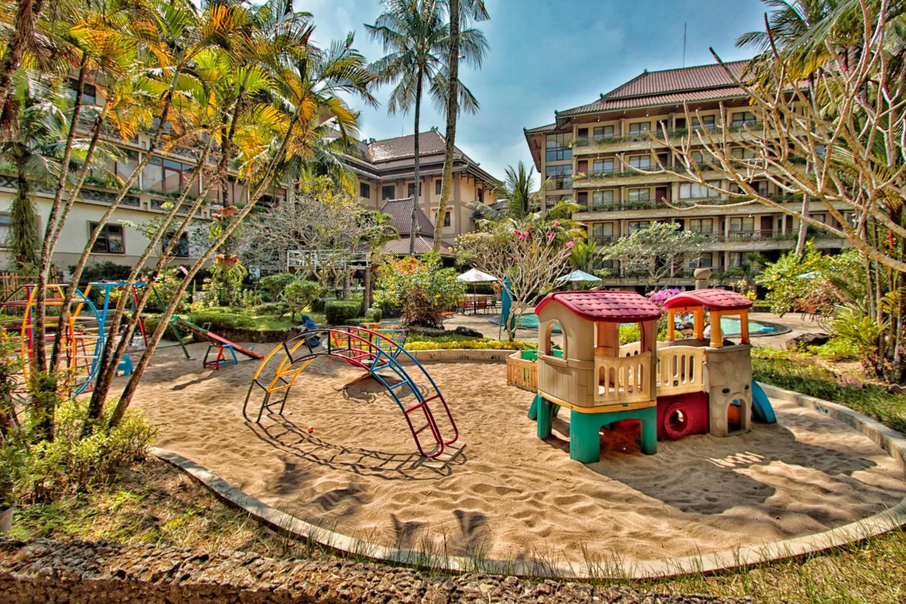 Children play ground in The Jayakarta Yogyakarta Hotel & Spa