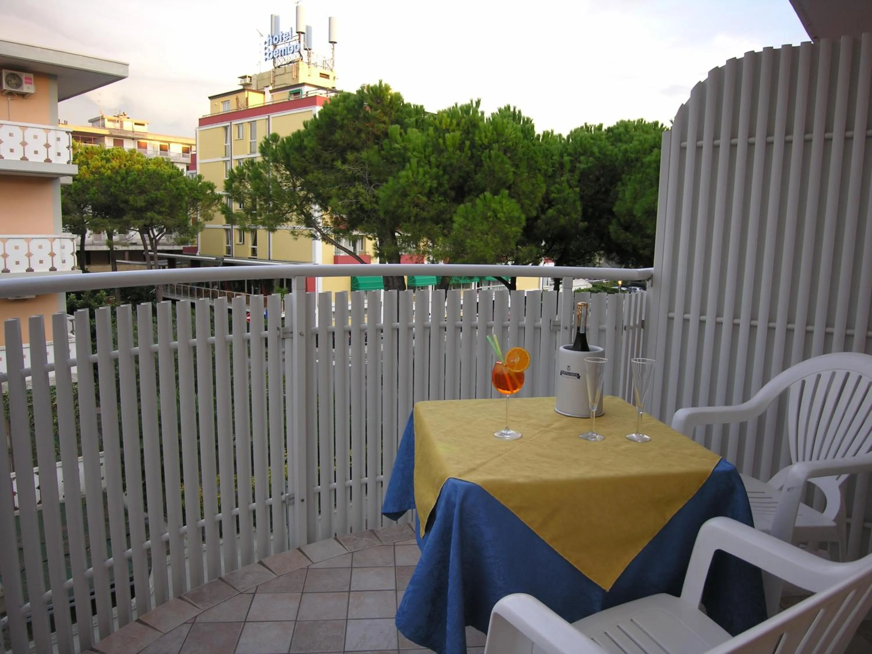 Balcony/Terrace in Hotel Garni Tahiti