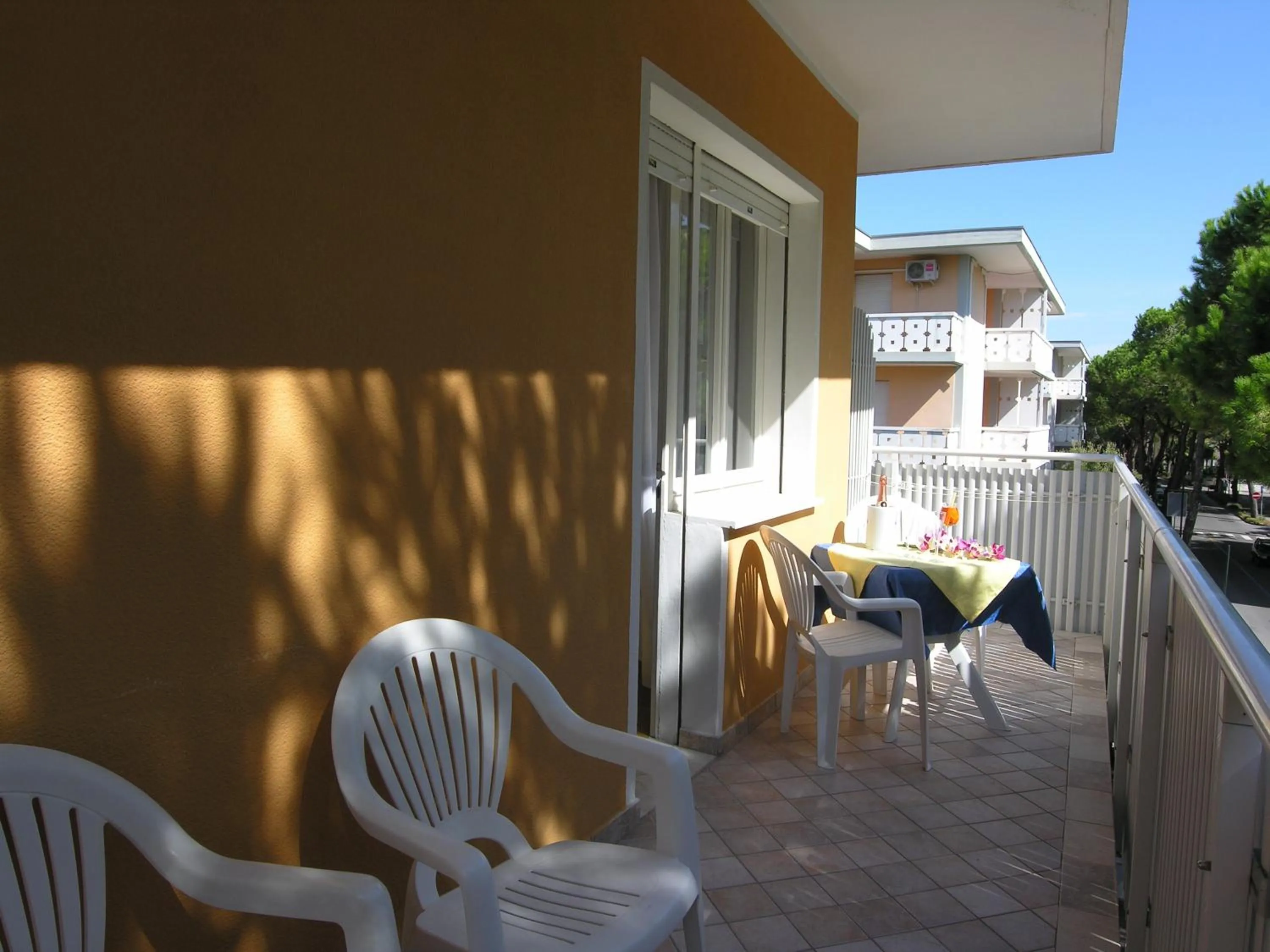 Balcony/Terrace in Hotel Garni Tahiti