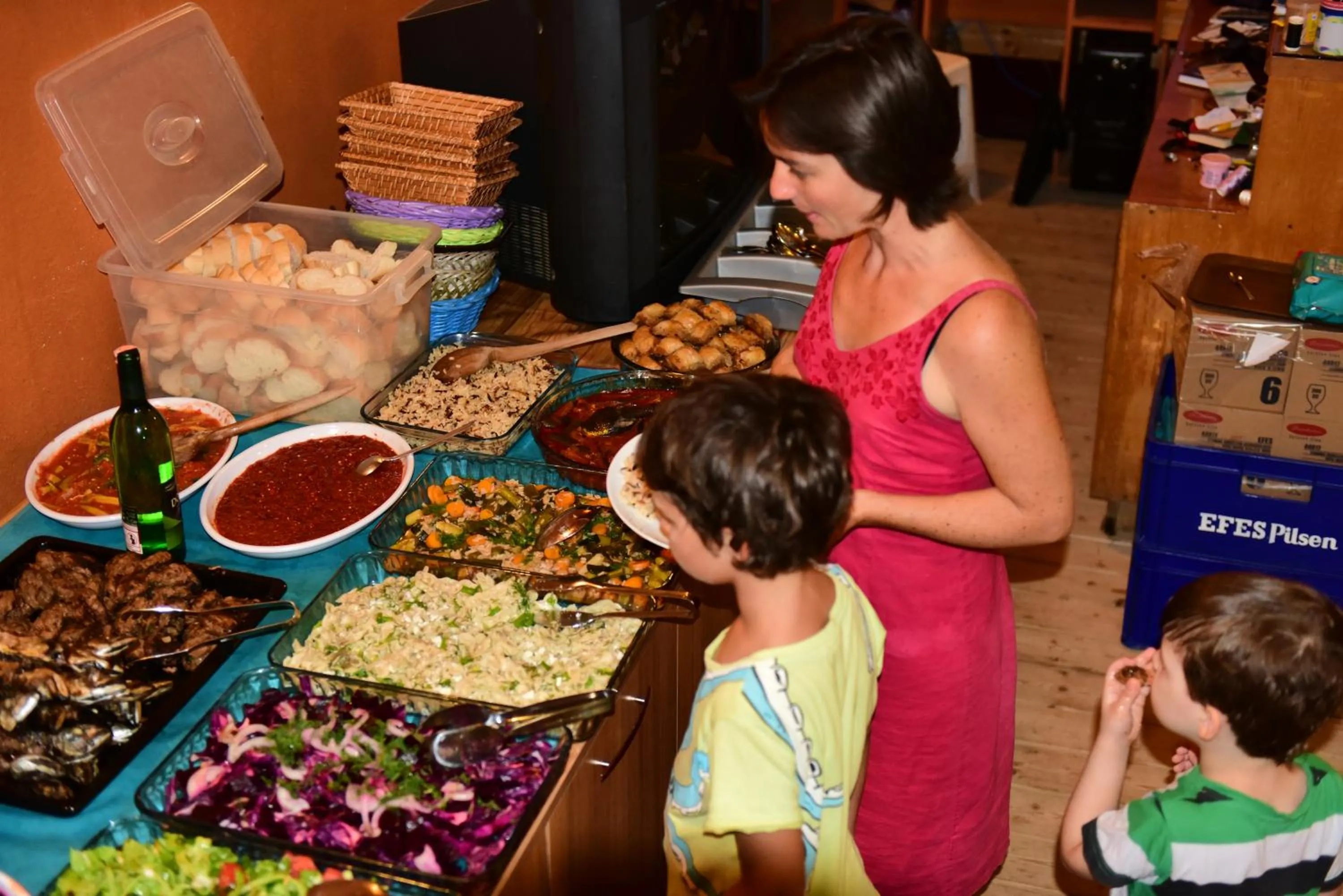 Dinner in Alibaba Pension