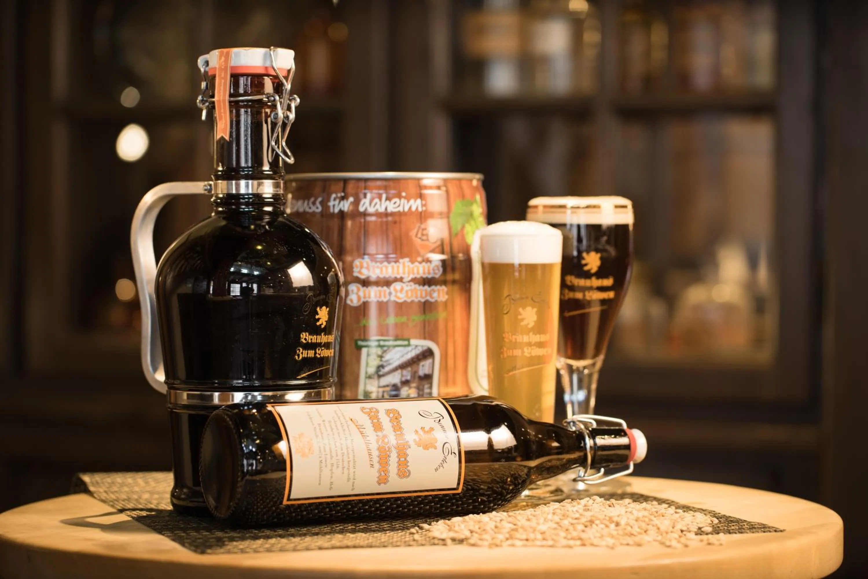 Alcoholic drinks in Brauhaus Zum Löwen