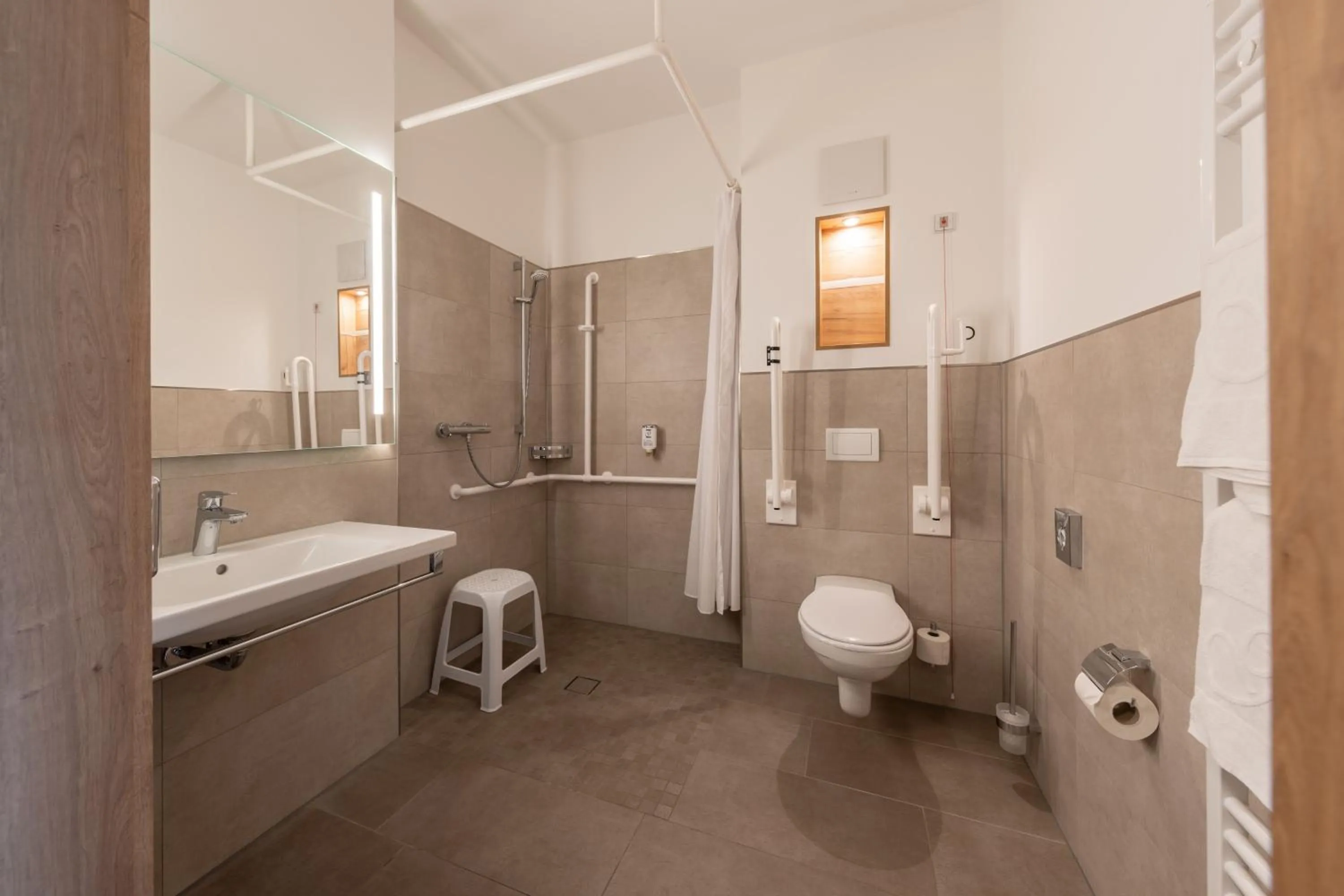 Bathroom in Brauhaus Zum Löwen