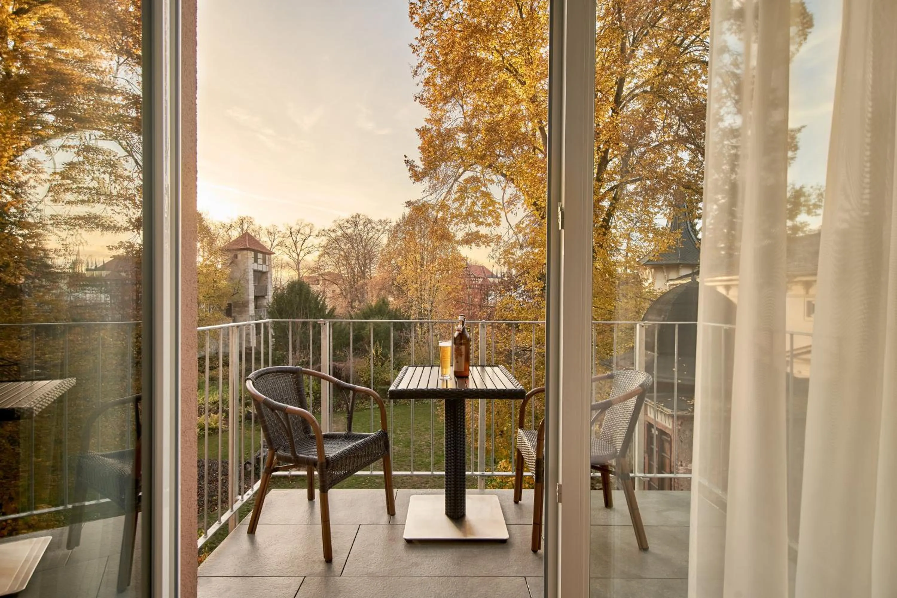 Balcony/Terrace in Brauhaus Zum Löwen