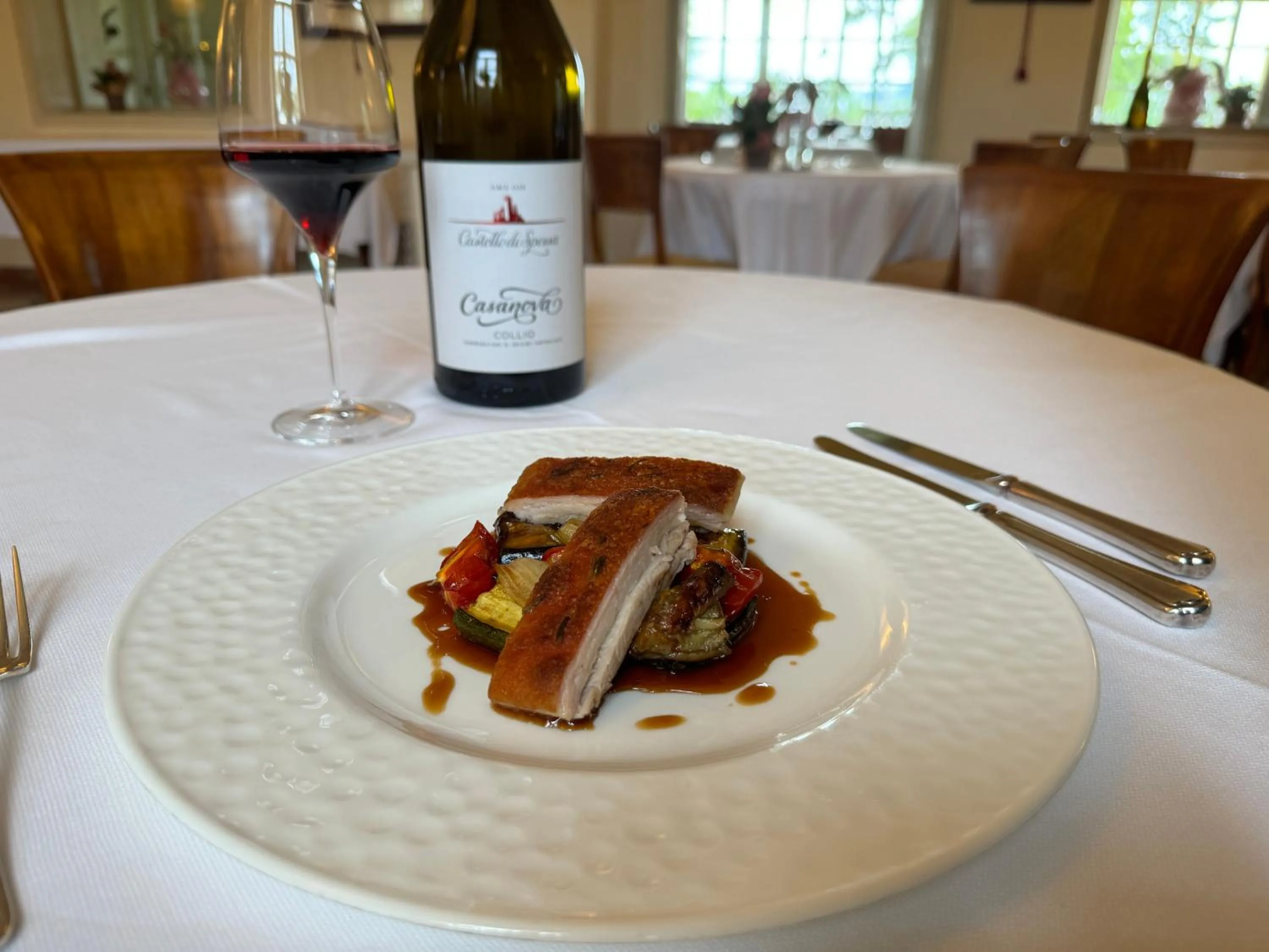 Restaurant/places to eat in Castello Di Spessa - Residenze d'epoca