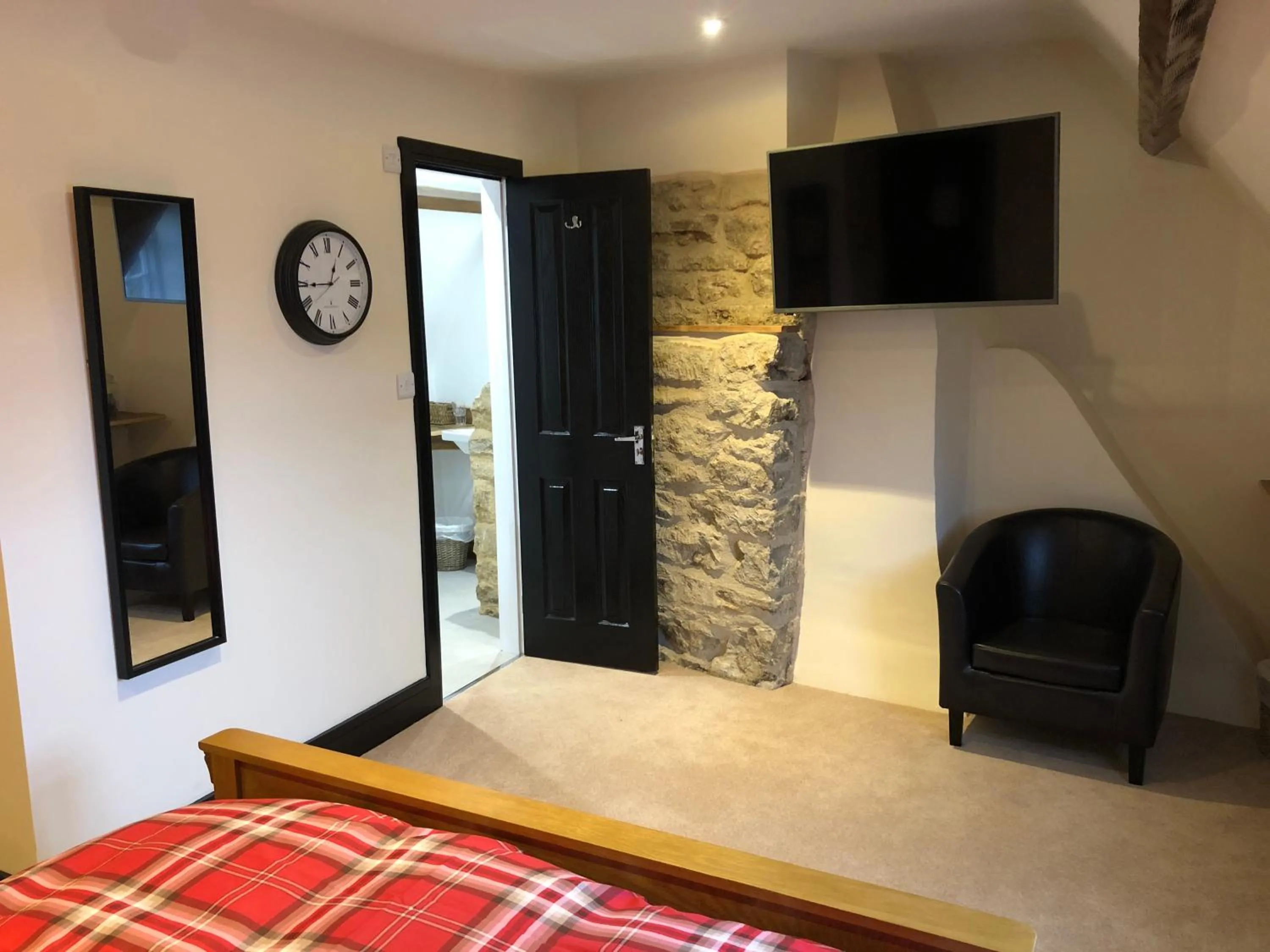 Bedroom, Bed in The White Hart