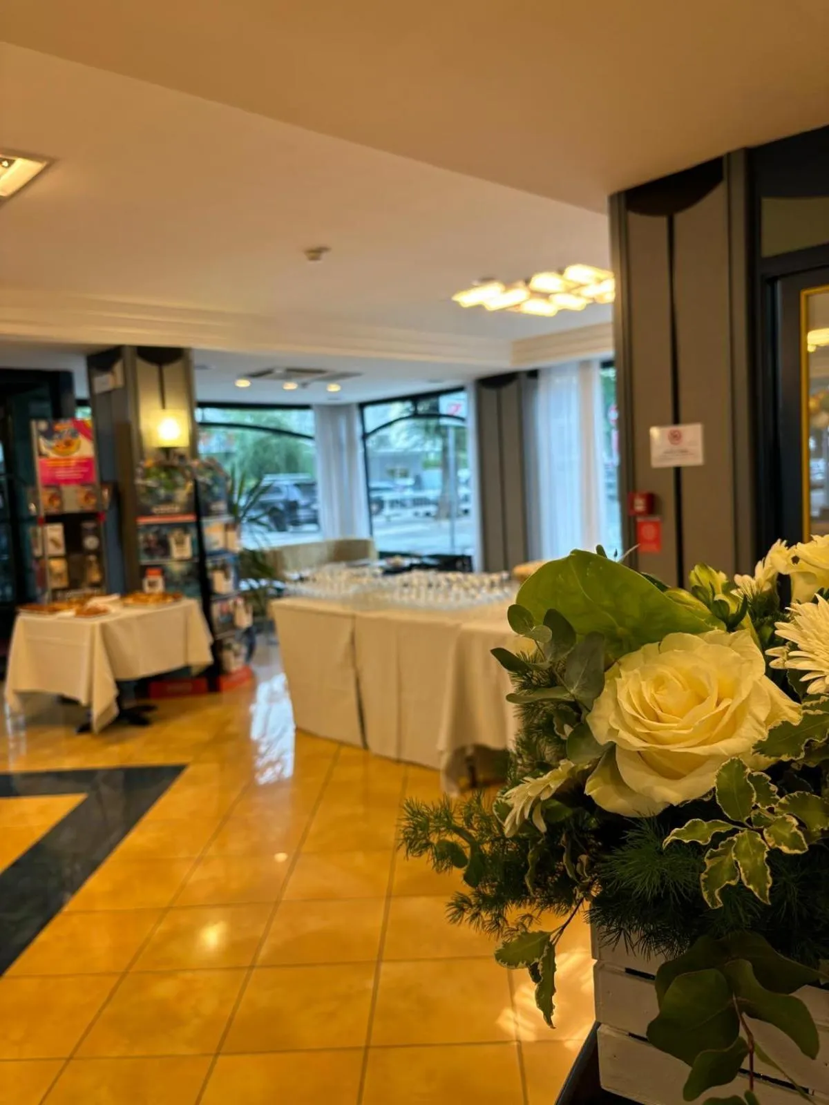 Lobby or reception in Hotel Gabbiano